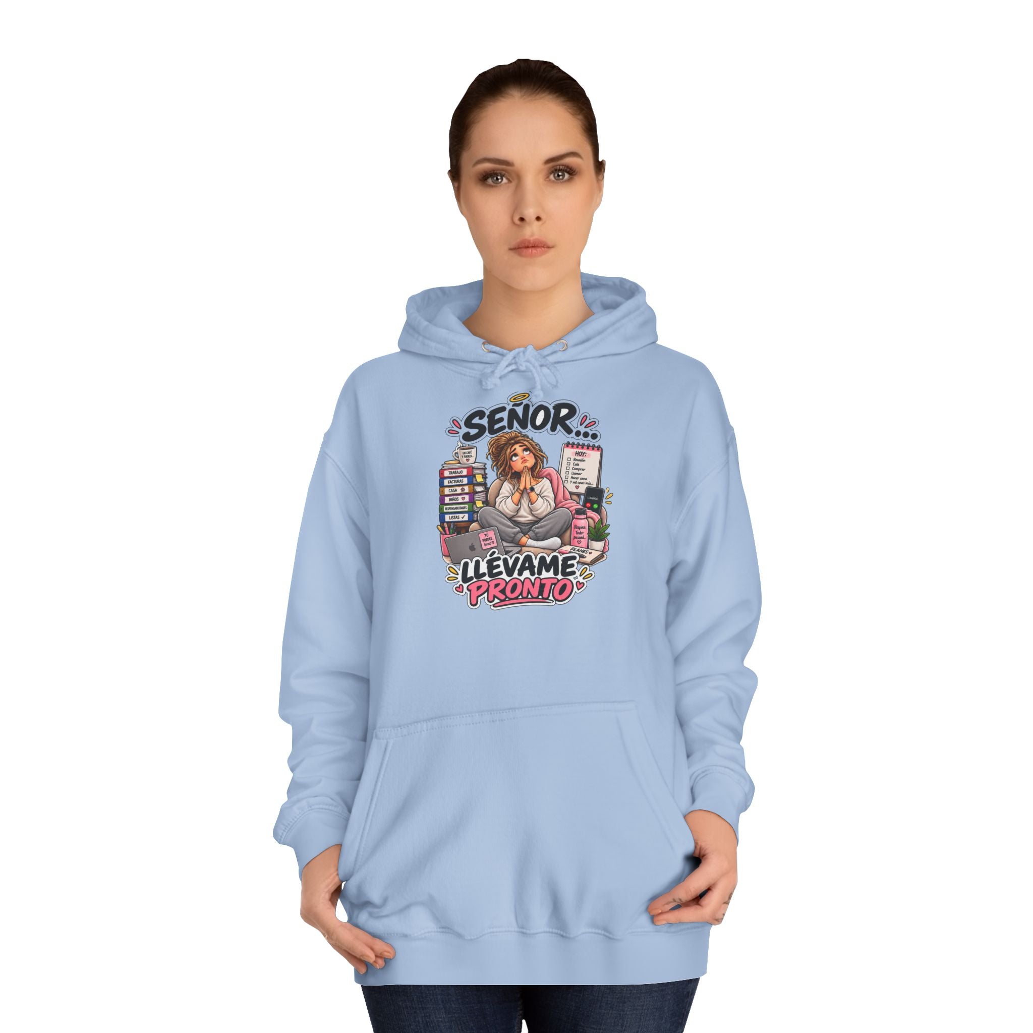 Sudadera "Señor pronto chica" | Humor con actitud