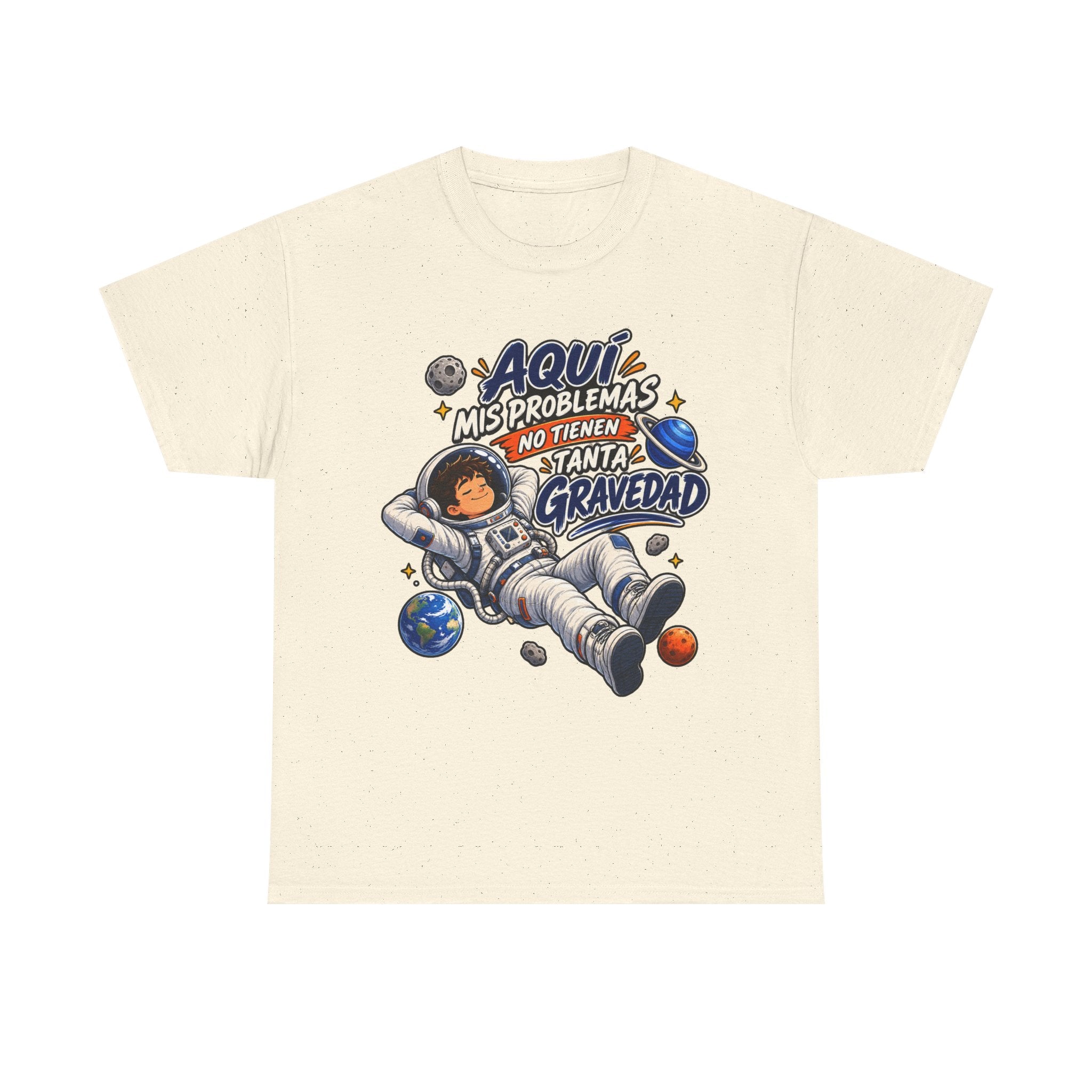 Camiseta "Problemas gravedad chico" | Frase divertida