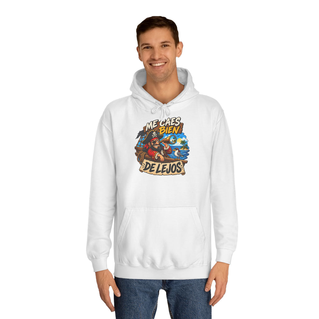Sudadera "Caes bien de lejos" | Humor con actitud