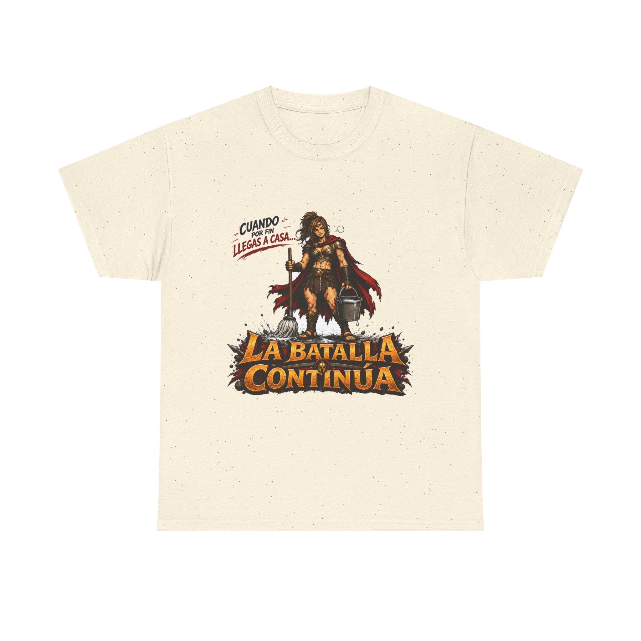 Camiseta "Batalla continua chica" | Frase divertida