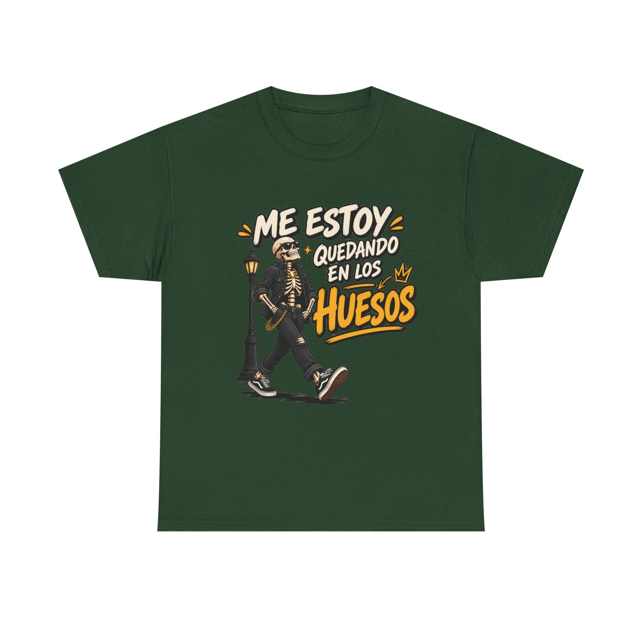 Camiseta "En los huesos" | Frase divertida