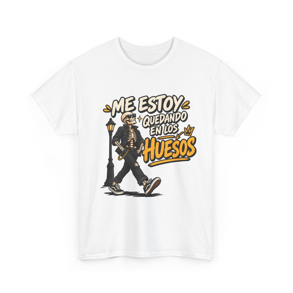 Camiseta "En los huesos" | Frase divertida