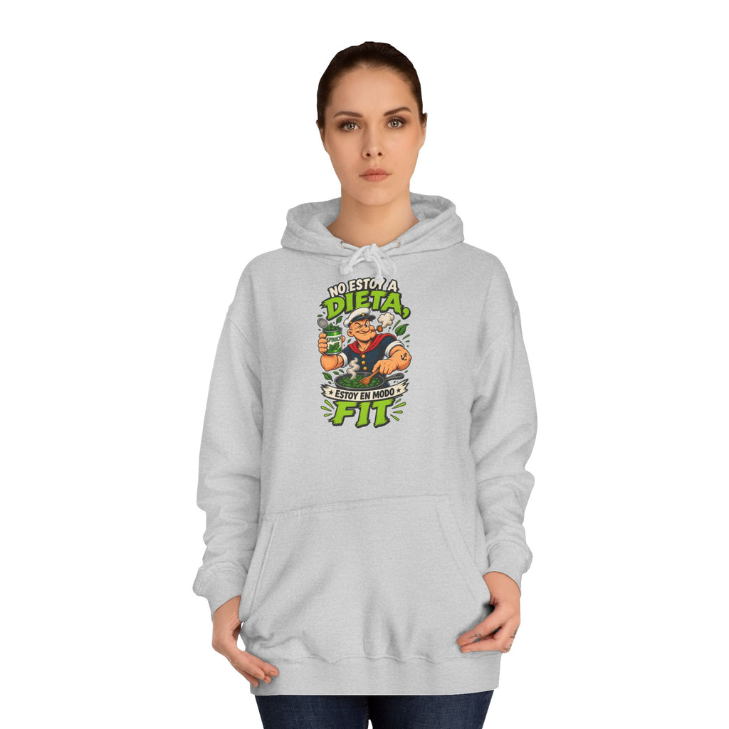 Sudadera "Dieta popeye fit" | Humor con actitud