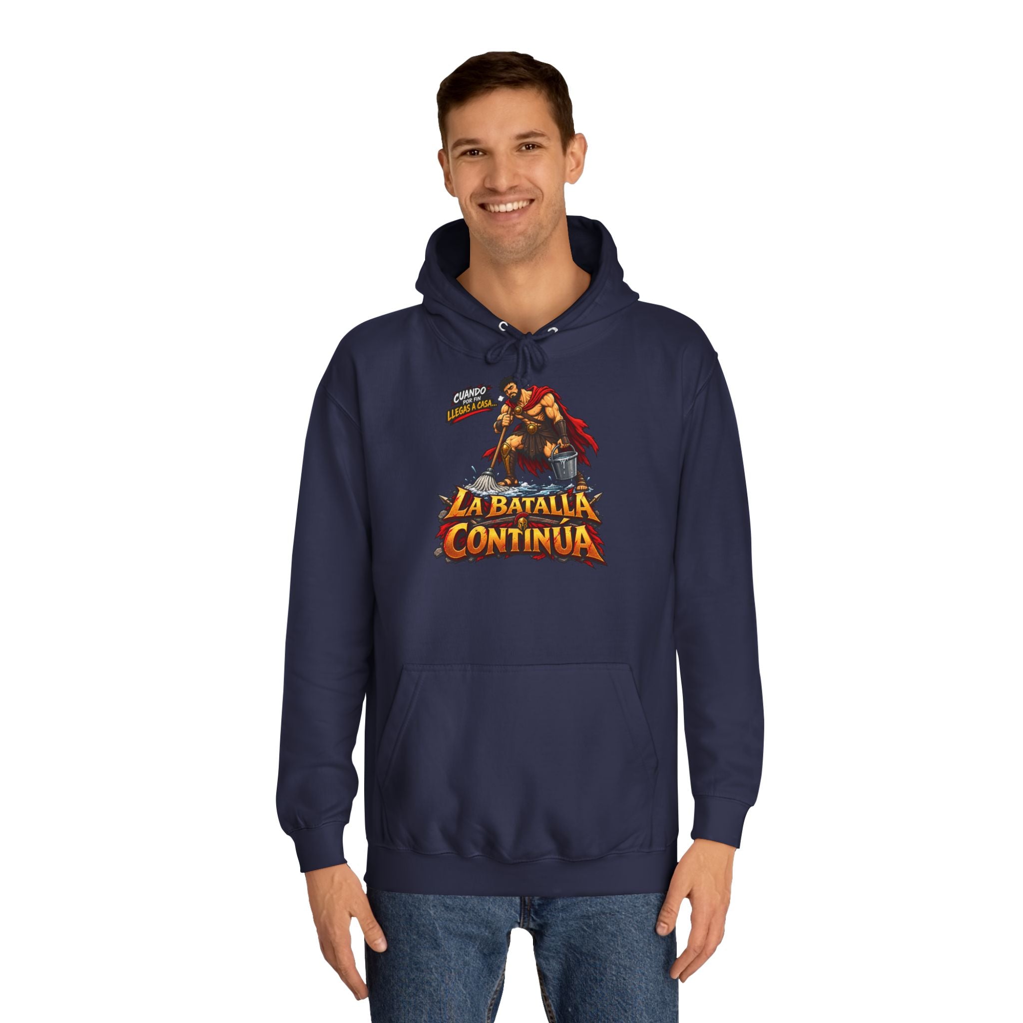 Sudadera "Batalla continua chico" | Humor con actitud