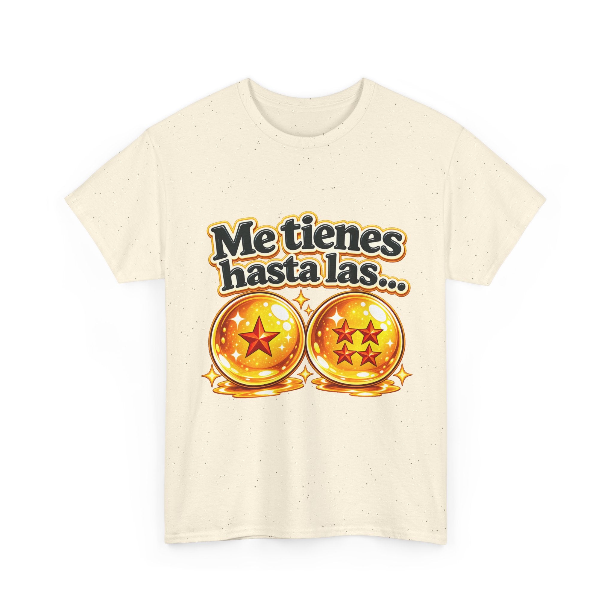 Camiseta "Me tienes hasta las bolas" | Frase divertida