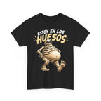 Camiseta "Estoy en los huesos anchos sfondo" | Frase divertida