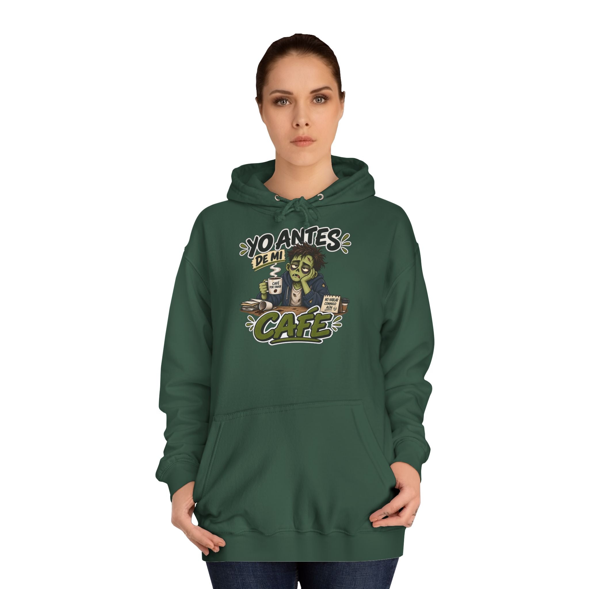 Sudadera "Yo antes de mi cafe" | Humor con actitud