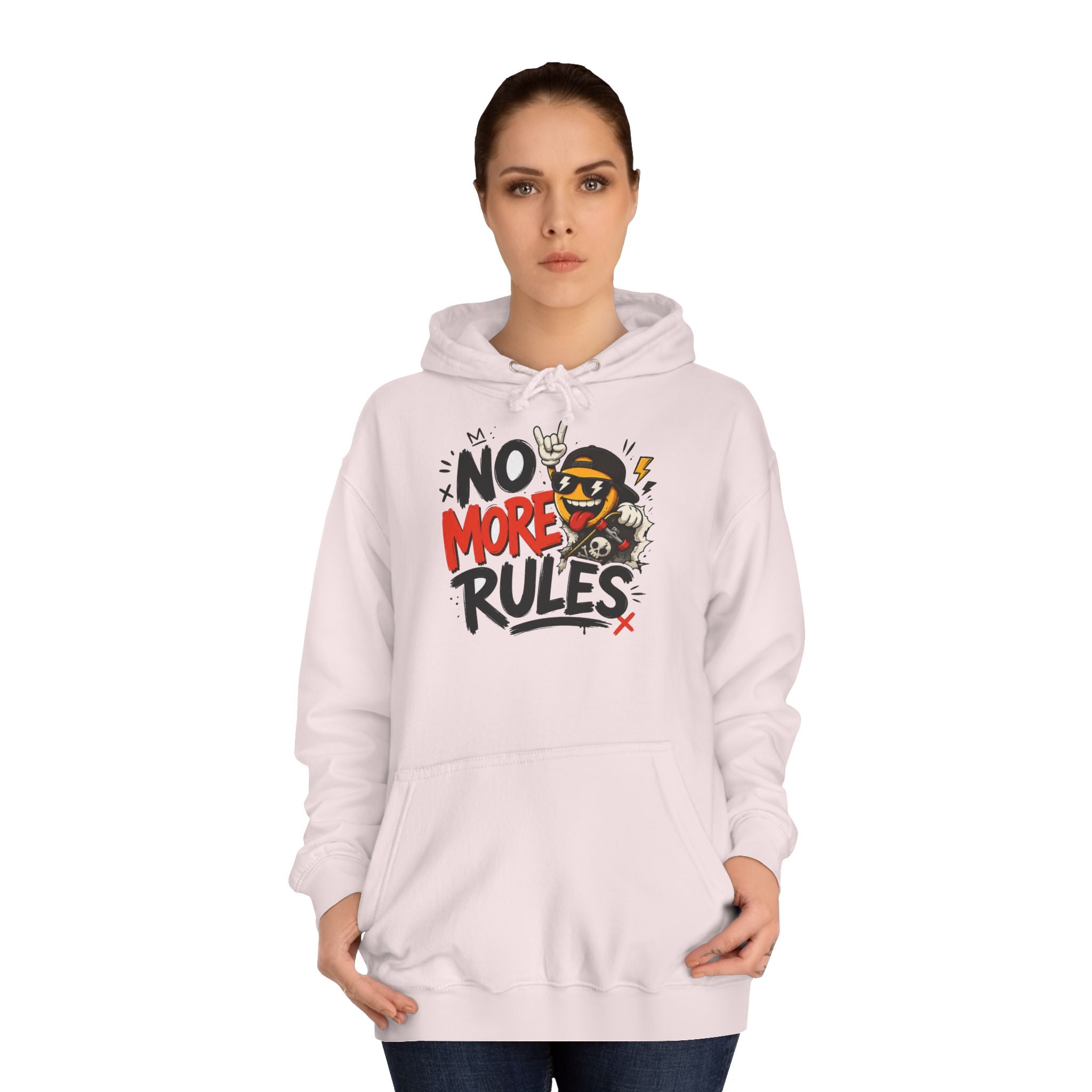 Sudadera "No more rules" | Humor con actitud