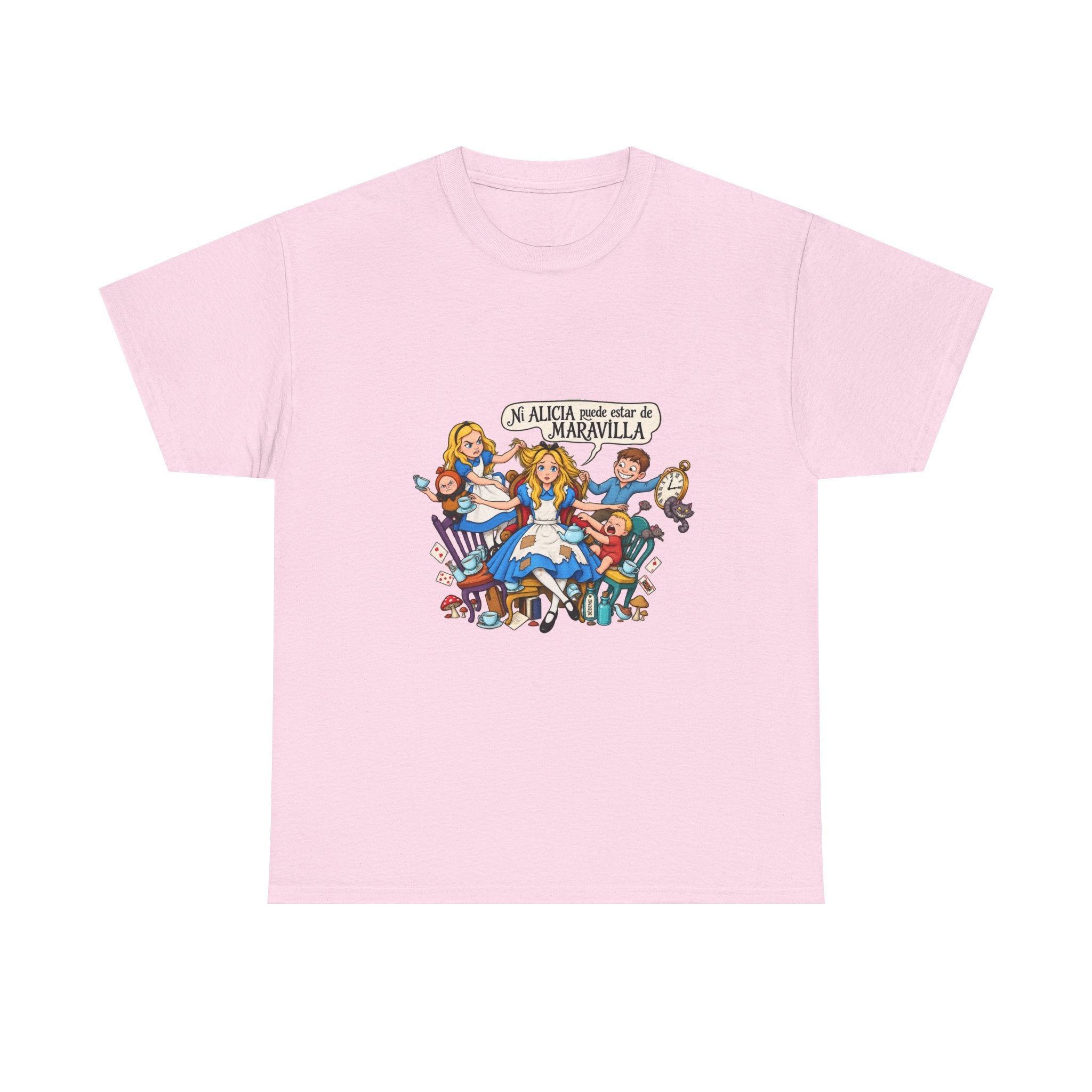 Camiseta "Alicia sin maravilla" | Frase divertida