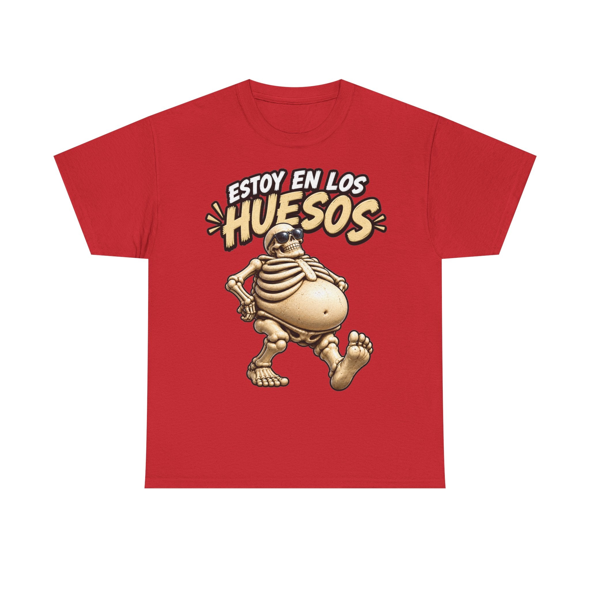 Camiseta "Estoy en los huesos anchos" | Frase divertida