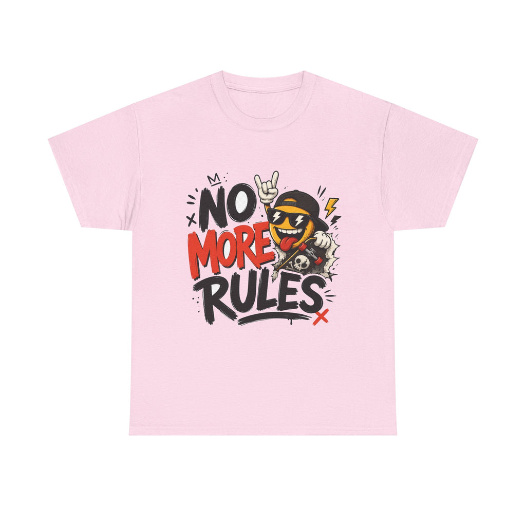 Camiseta "No more rules" | Frase divertida