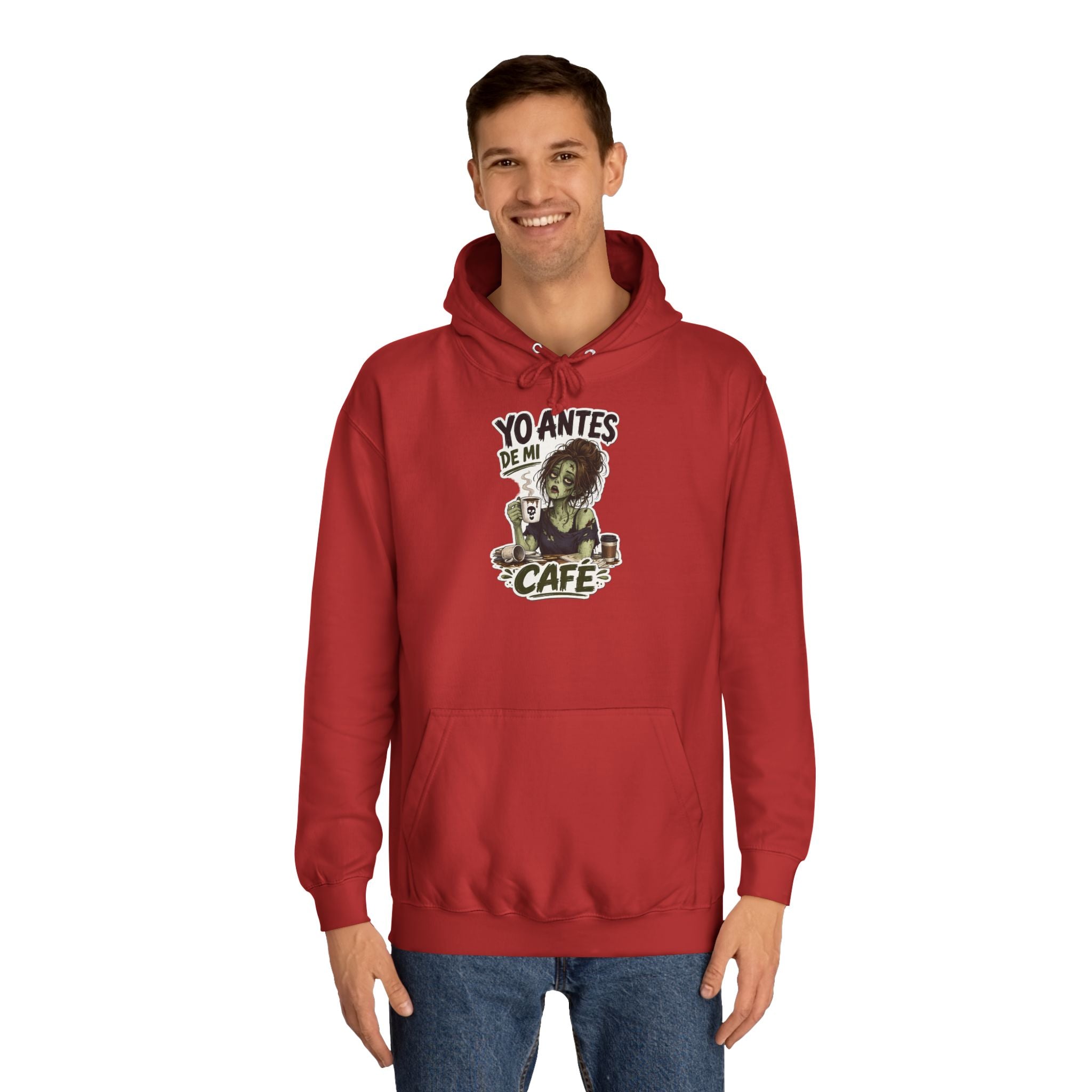 Sudadera "Antes de cafe chica" | Humor con actitud