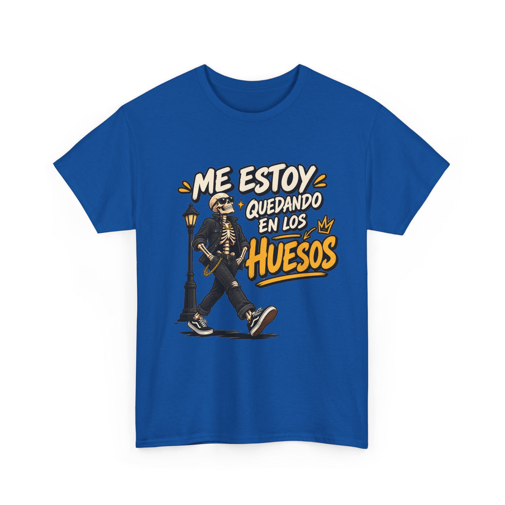 Camiseta "En los huesos" | Frase divertida