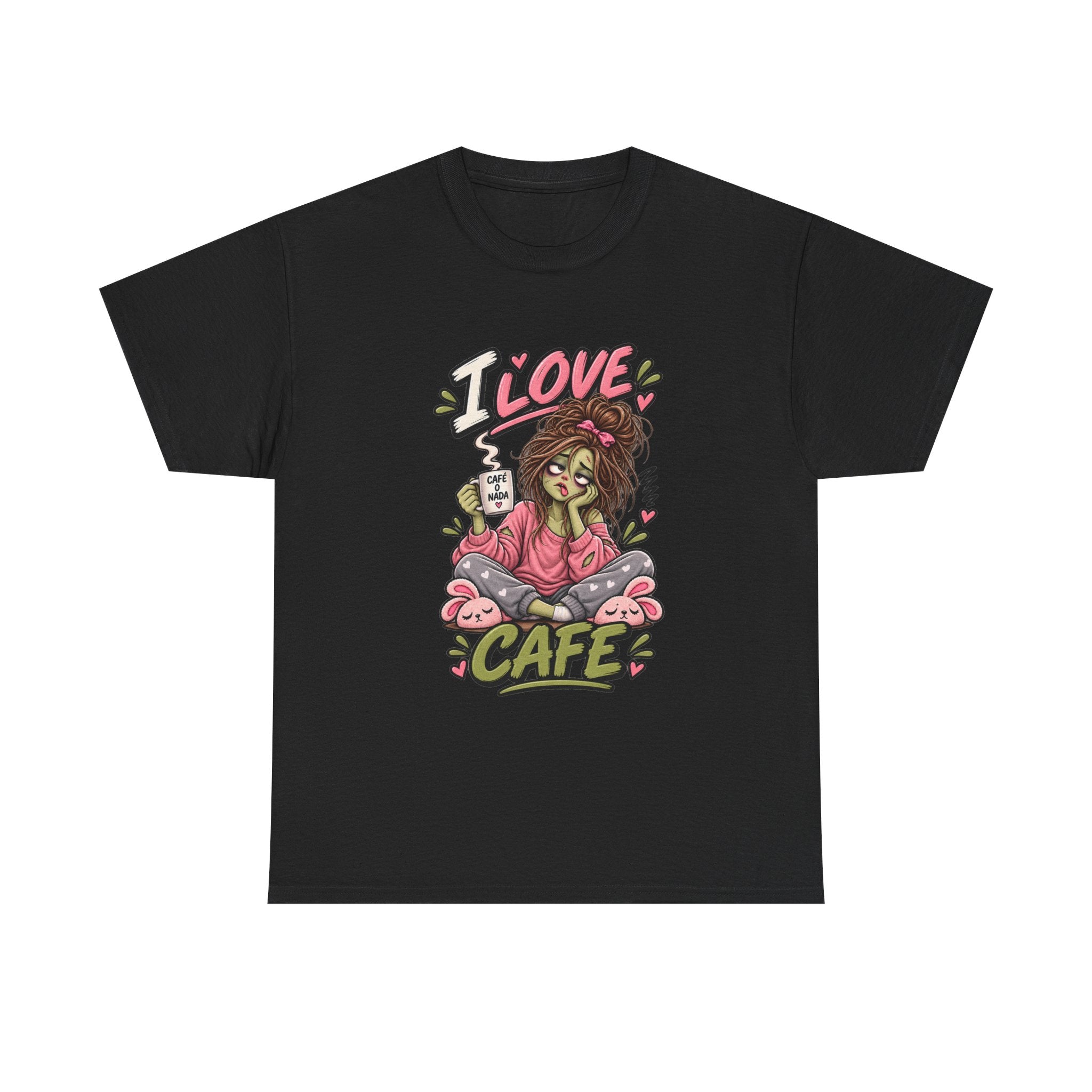 Camiseta "Love cafe" | Frase divertida