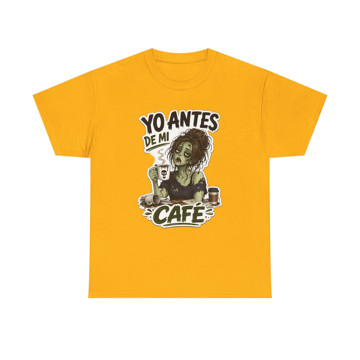 Camiseta "Antes de cafe chica" - Kameseta