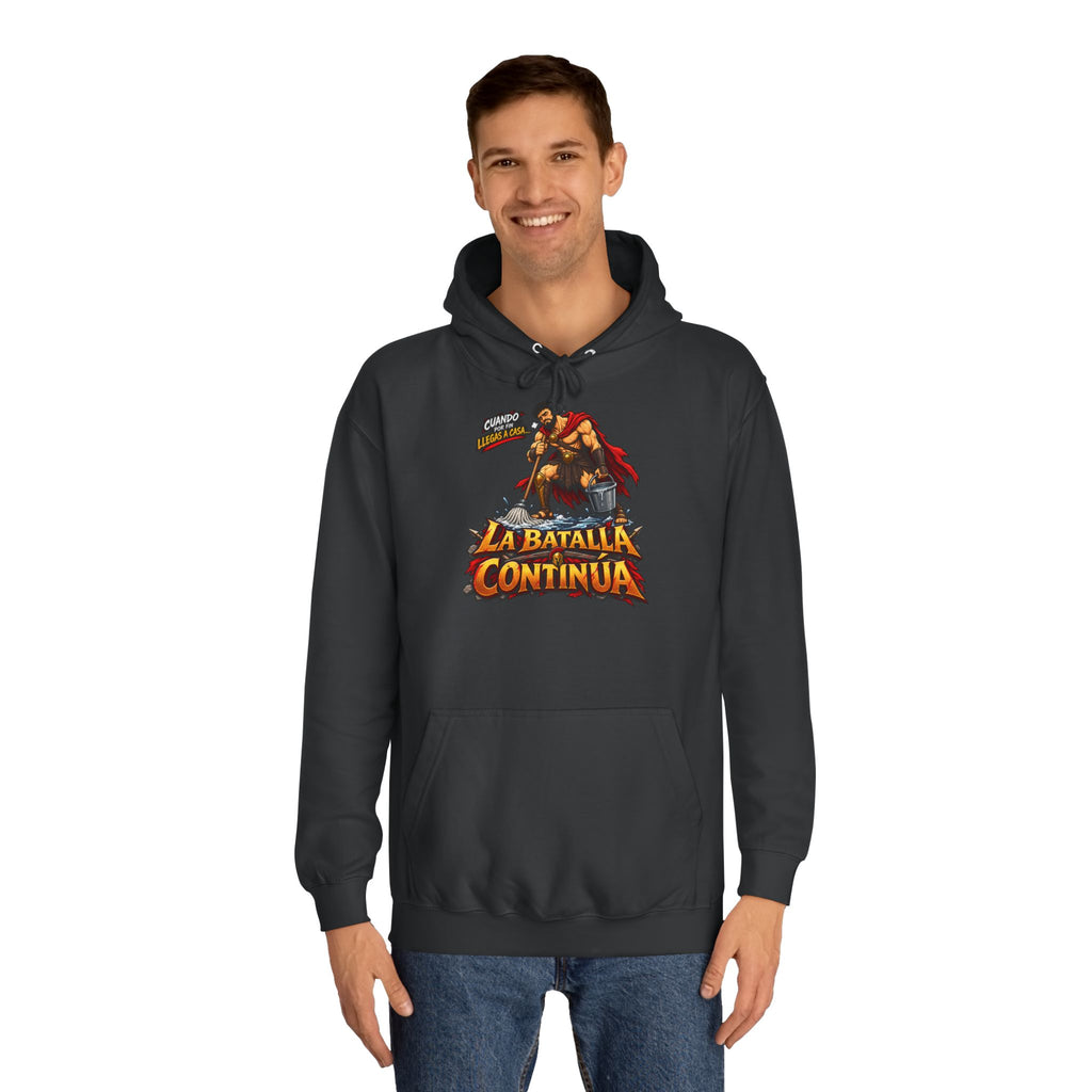 Sudadera "Batalla continua chico" | Humor con actitud