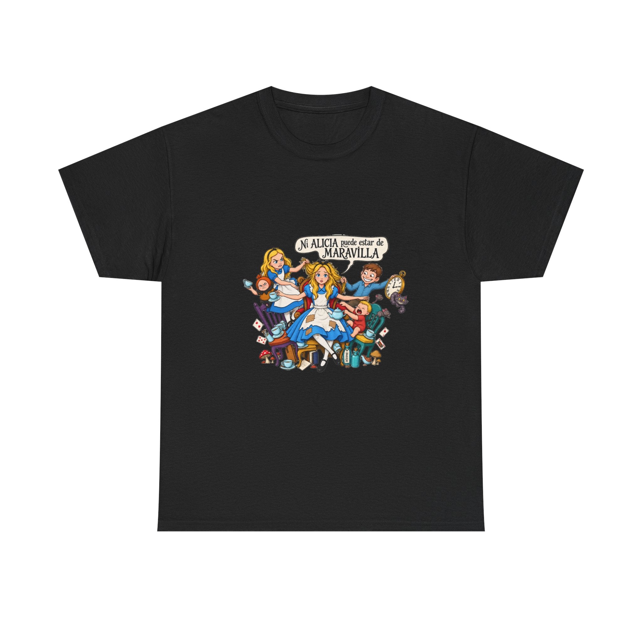 Camiseta "Alicia sin maravilla" | Frase divertida