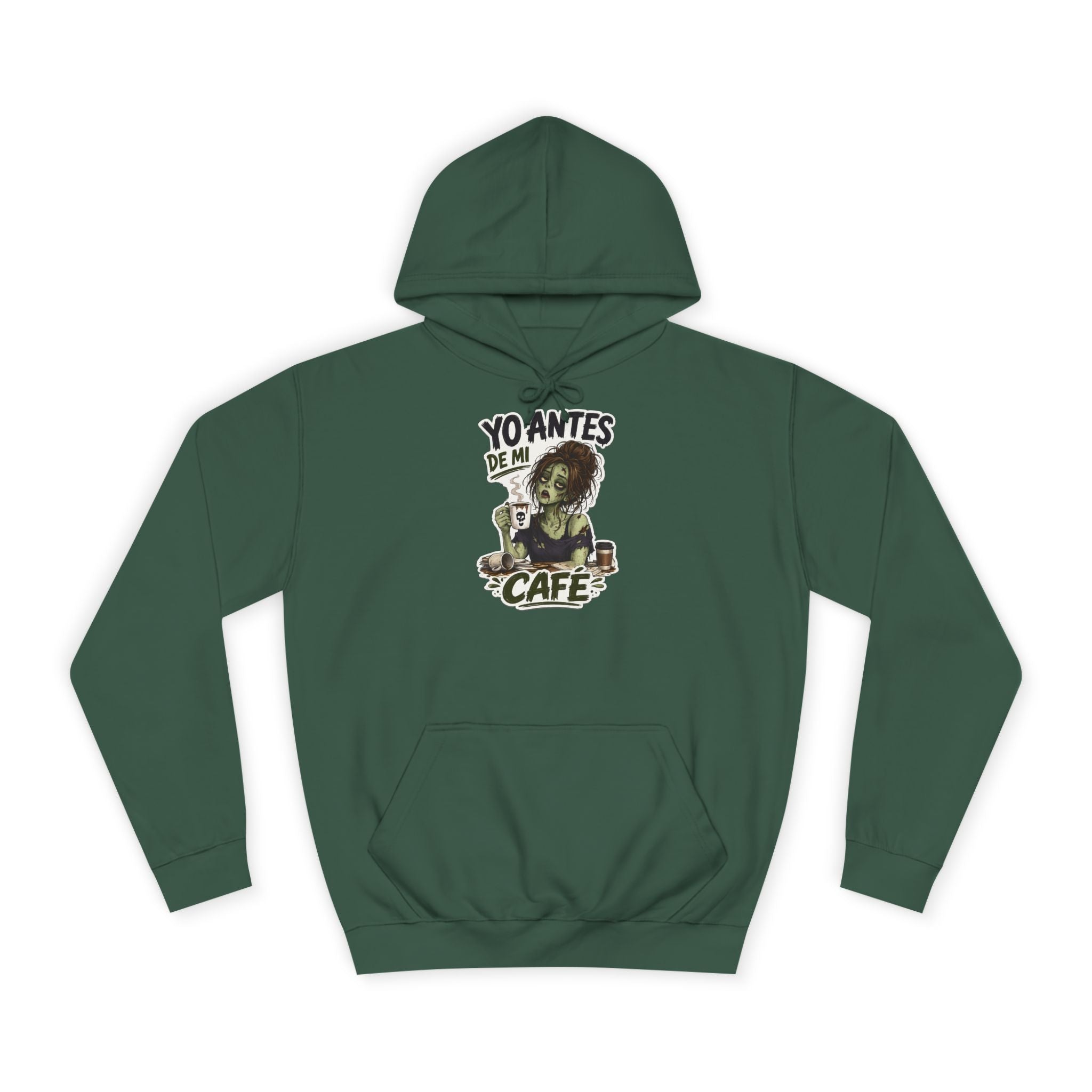 Sudadera "Antes de cafe chica" | Humor con actitud