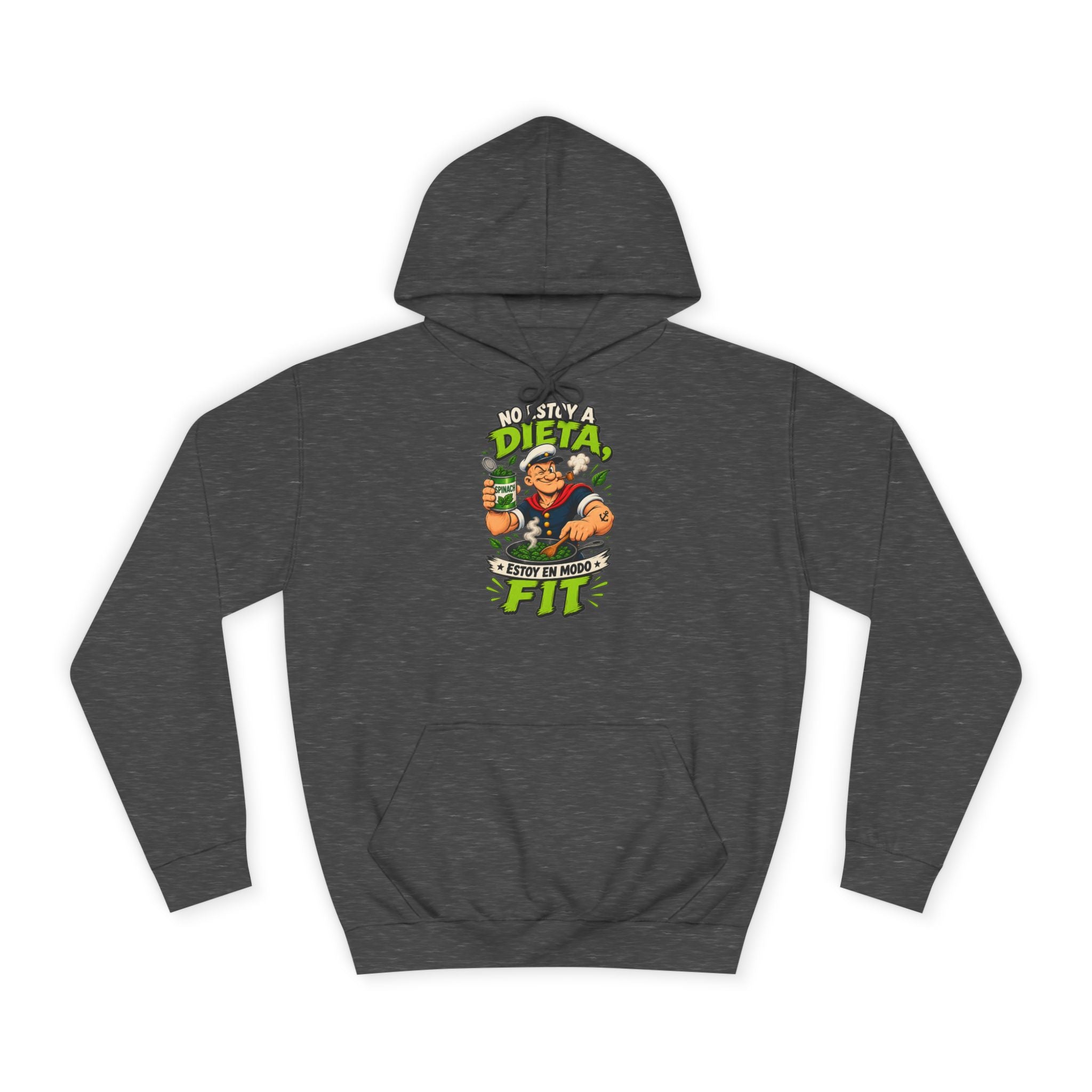 Sudadera "Dieta popeye fit" | Humor con actitud