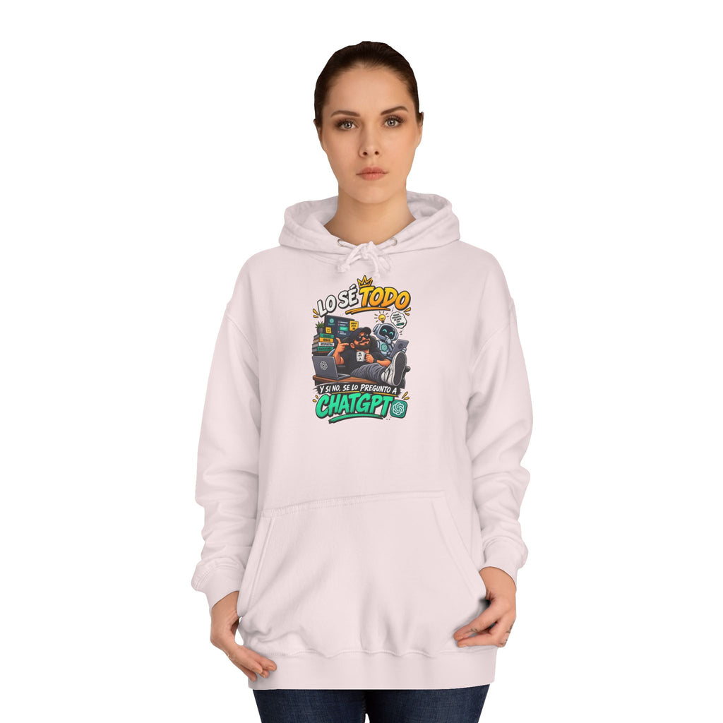 Sudadera "Lo se todo chatgpt" | Humor con actitud