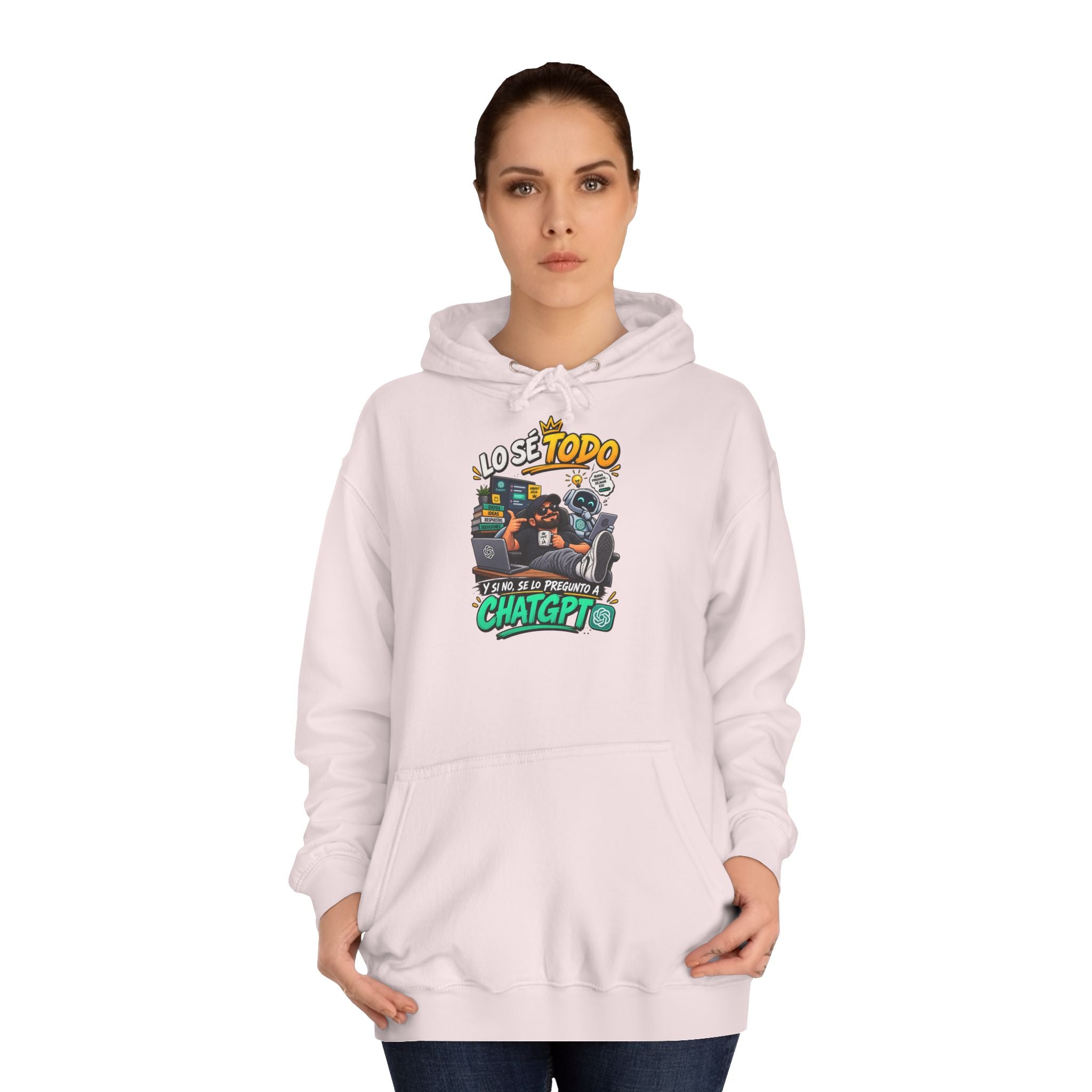 Sudadera "Lo se todo chatgpt" | Humor con actitud