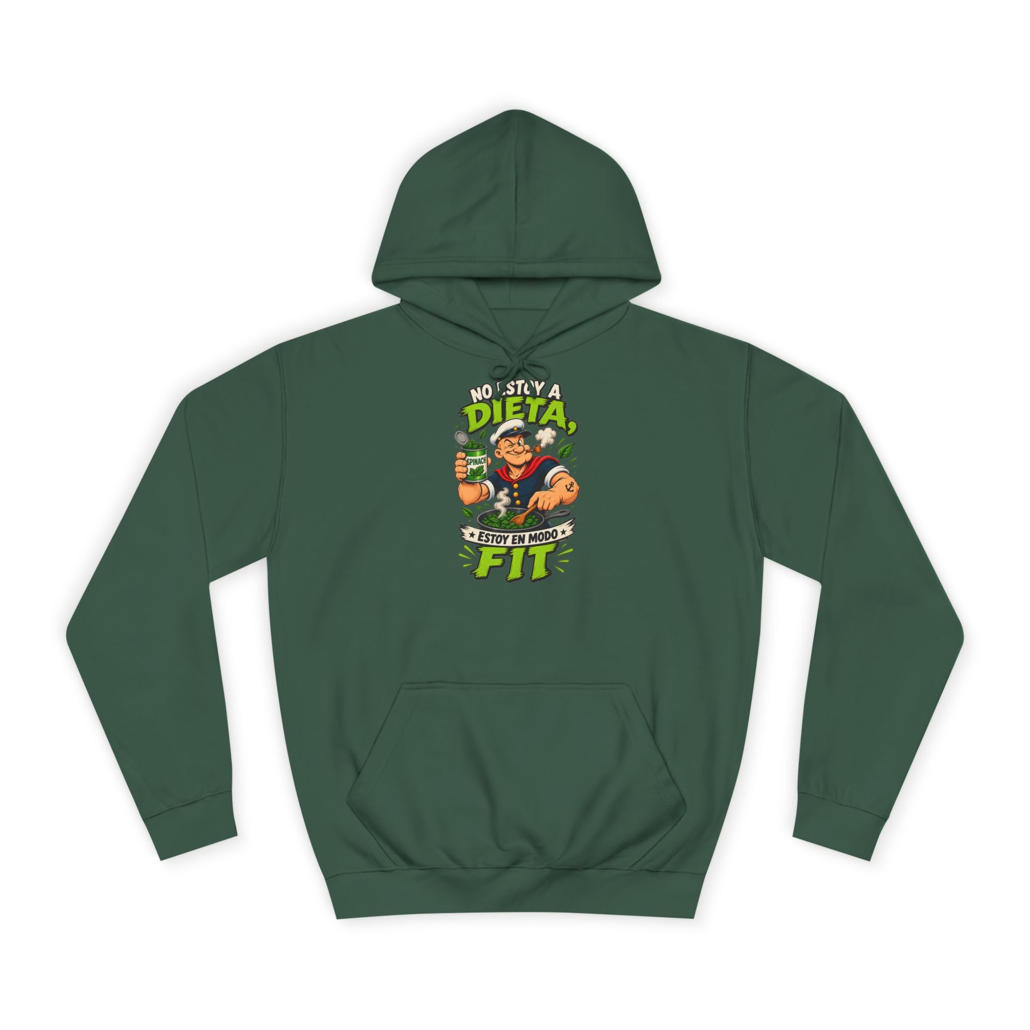 Sudadera "Dieta popeye fit" | Humor con actitud