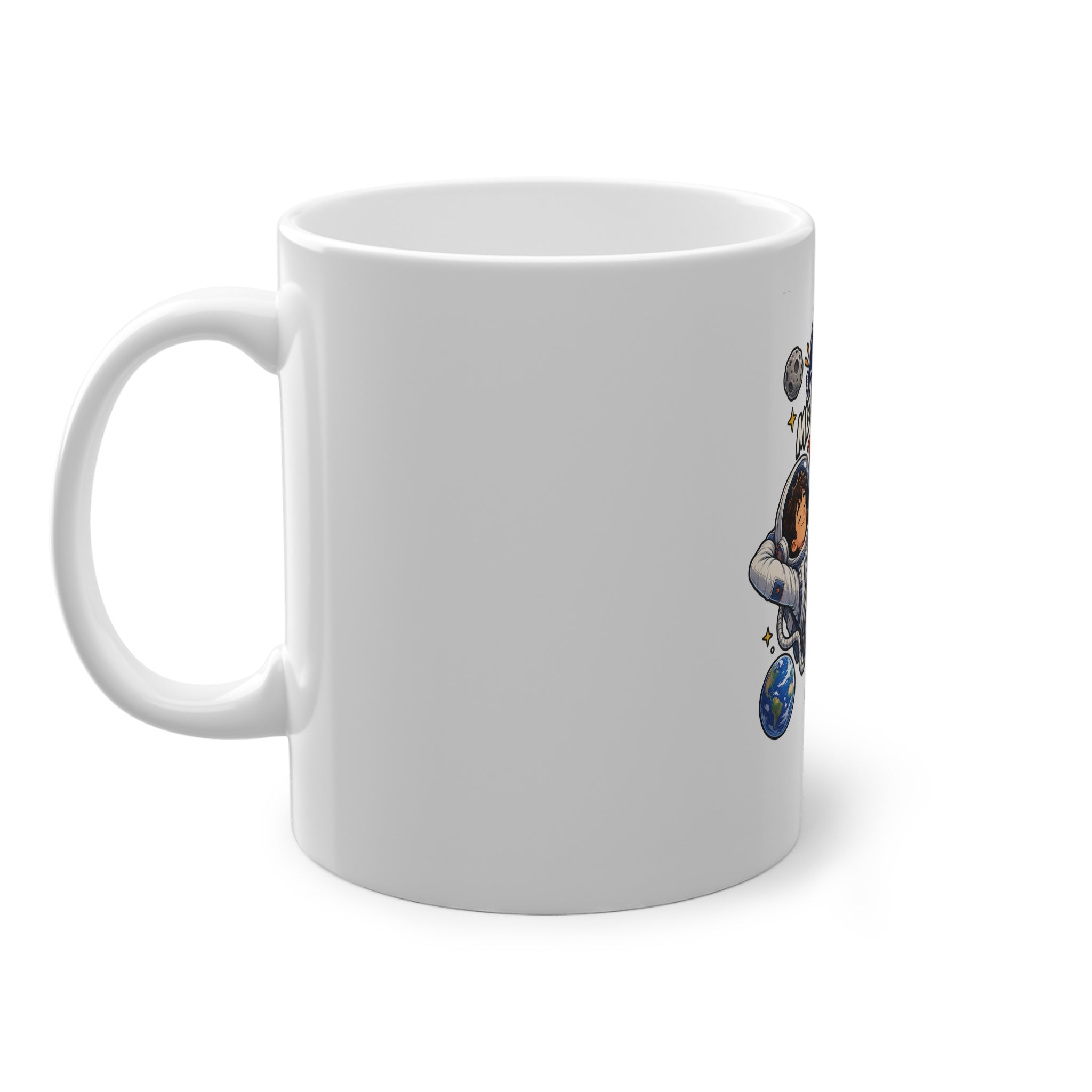 Taza "Problemas gravedad chico" | Regalo divertido