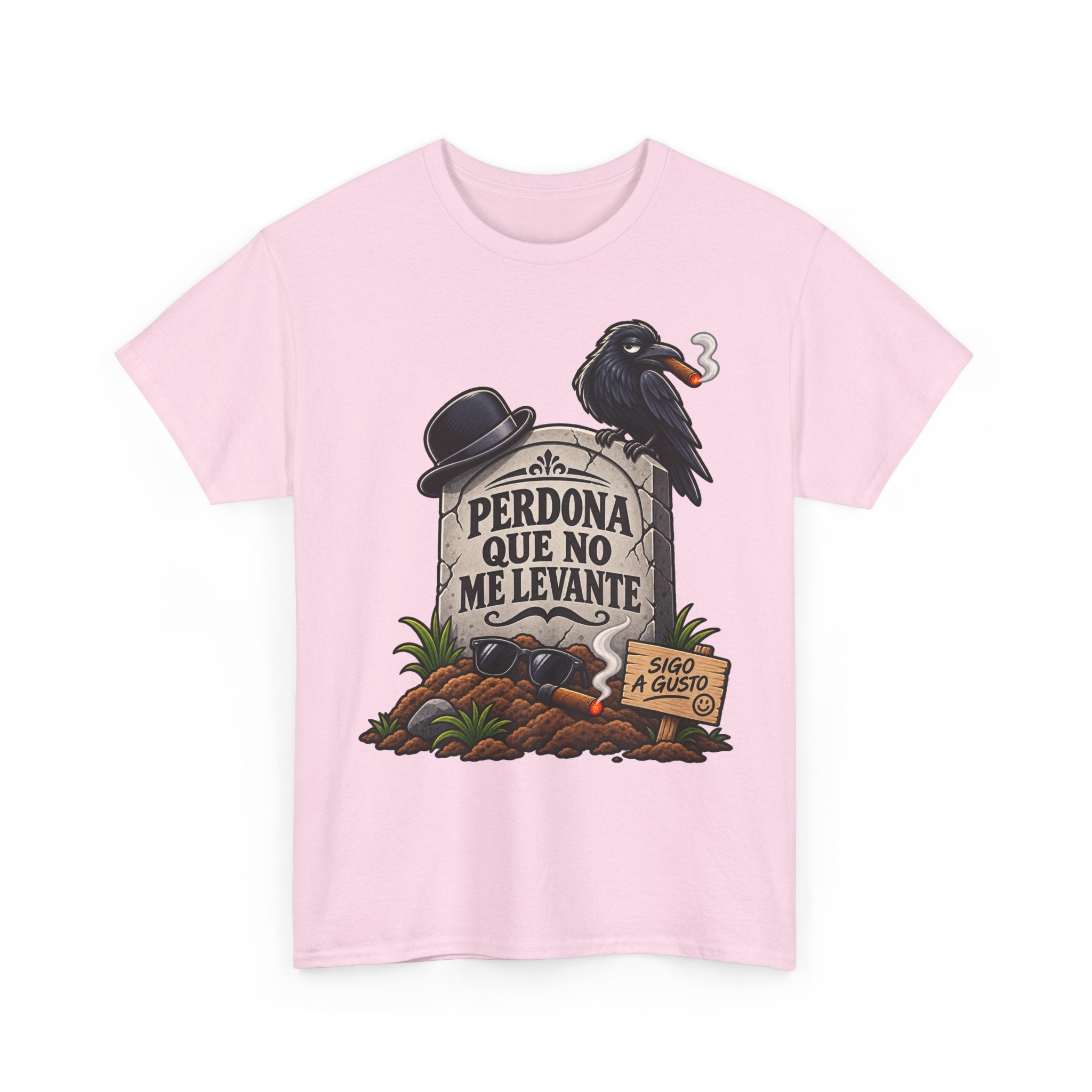 Camiseta "Perdona que no me levante" | Frase divertida