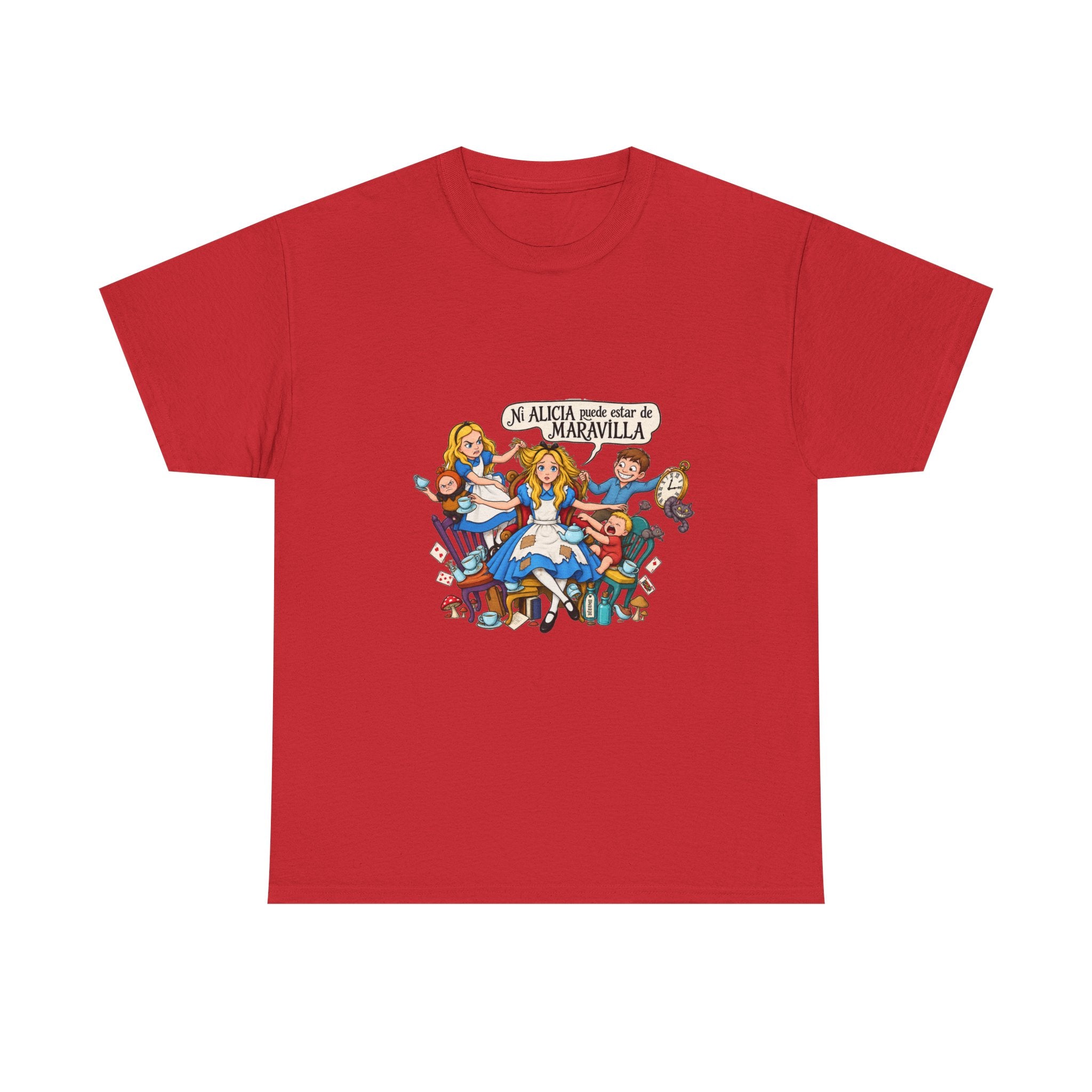 Camiseta "Alicia sin maravilla" | Frase divertida