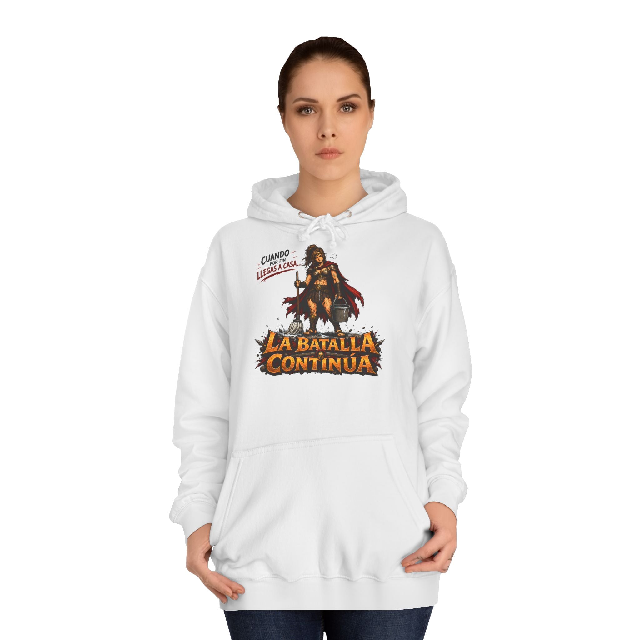 Sudadera "Batalla continua chica" | Humor con actitud