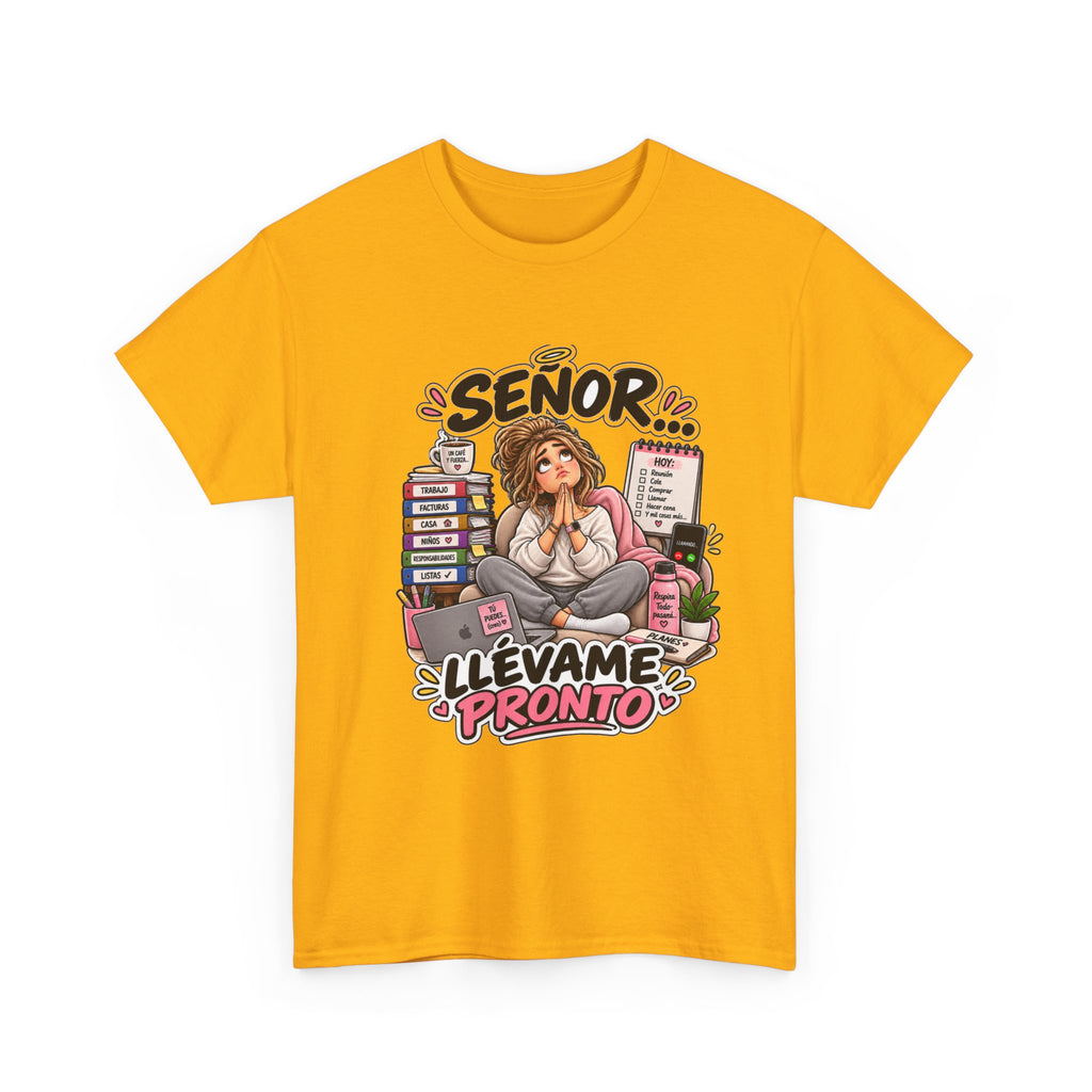 Camiseta "Señor pronto chica" | Frase divertida