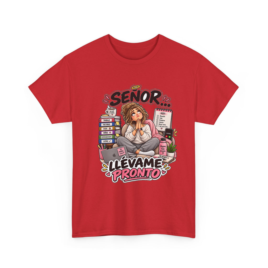 Camiseta "Señor pronto chica" | Frase divertida