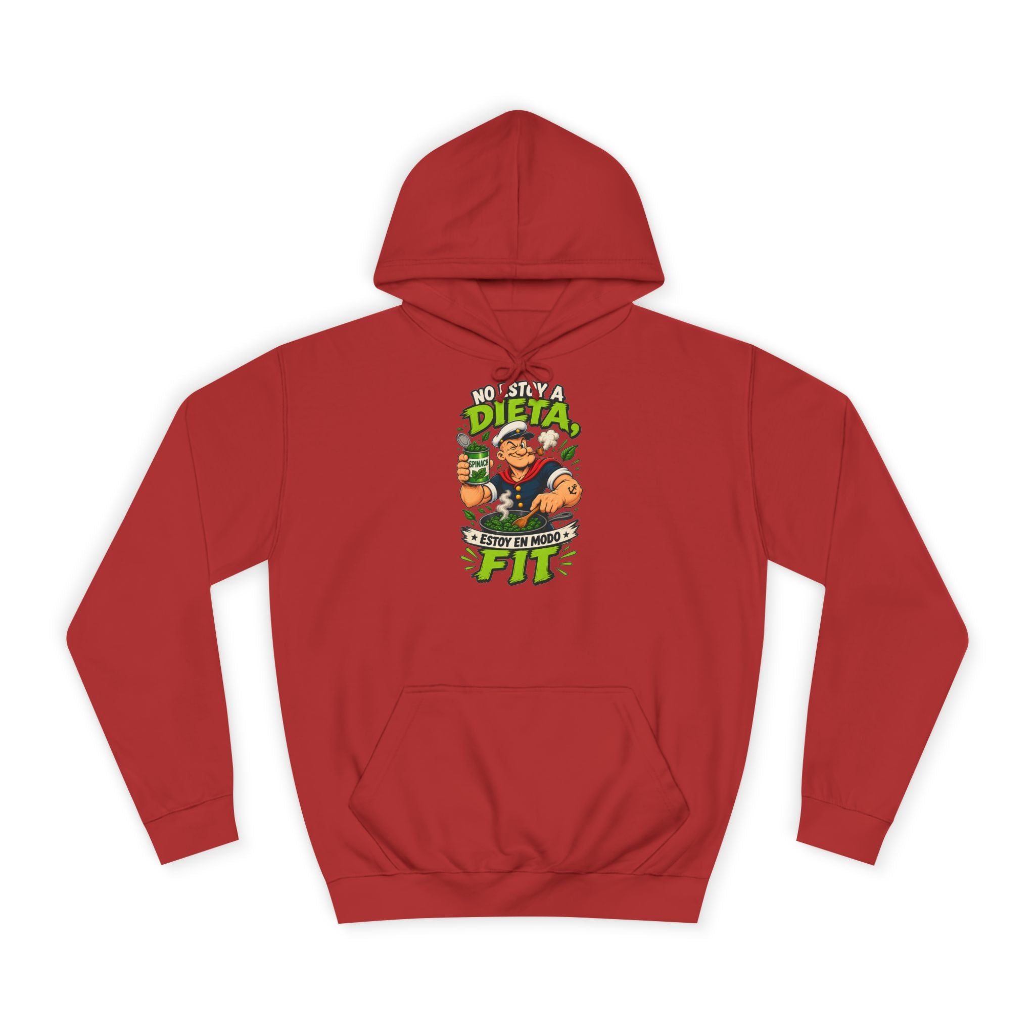 Sudadera "Dieta popeye fit" | Humor con actitud