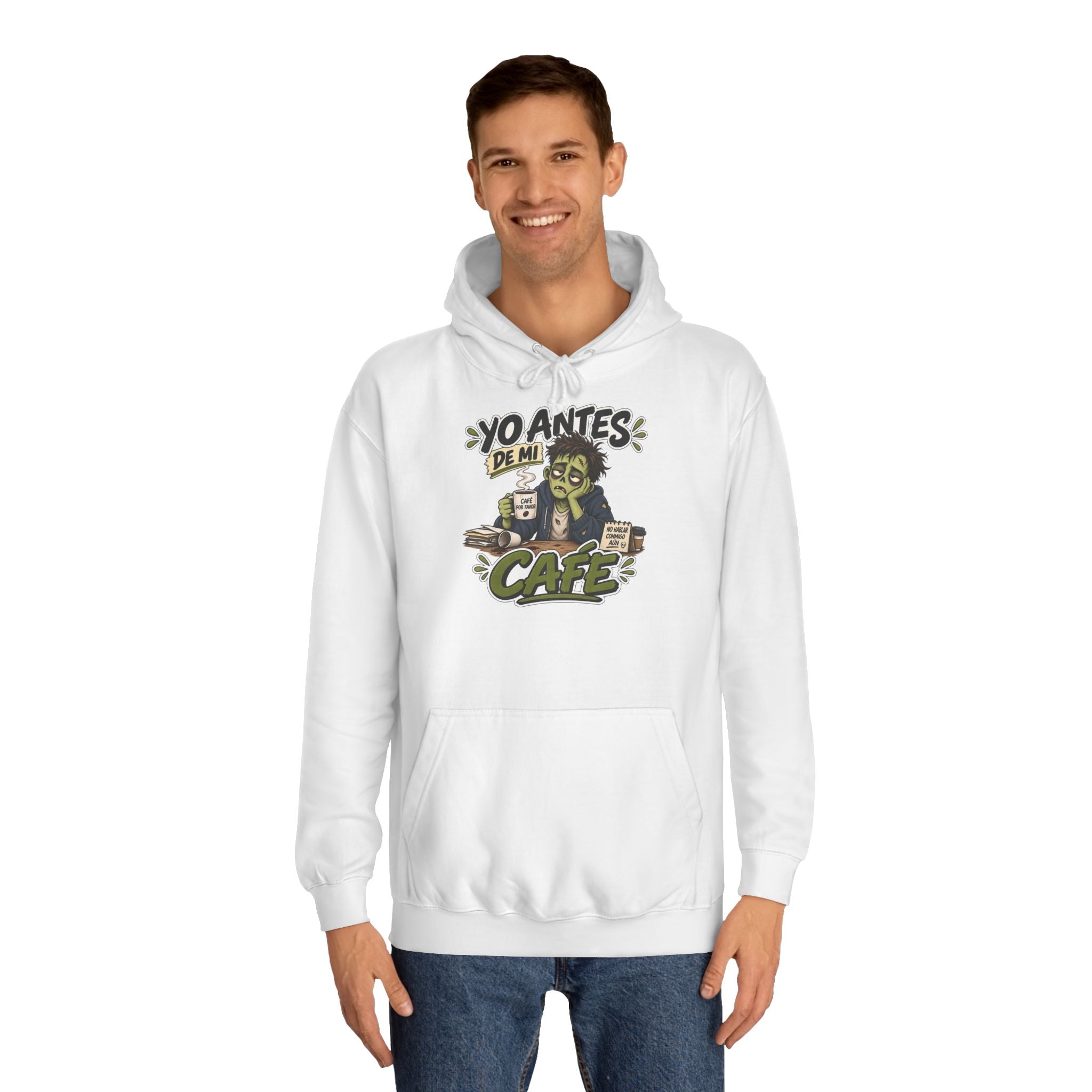 Sudadera "Yo antes de mi cafe" | Humor con actitud