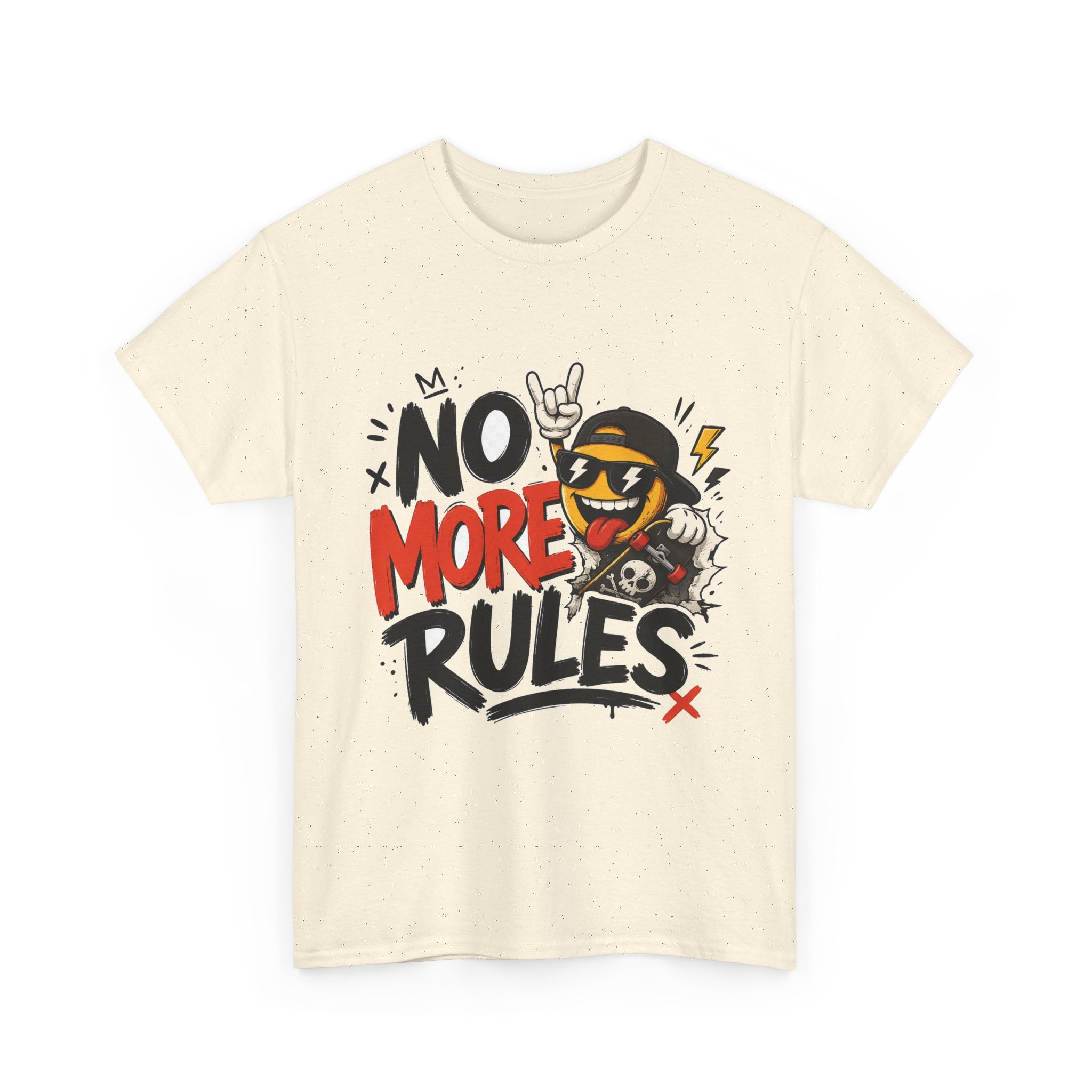 Camiseta "No more rules" | Frase divertida