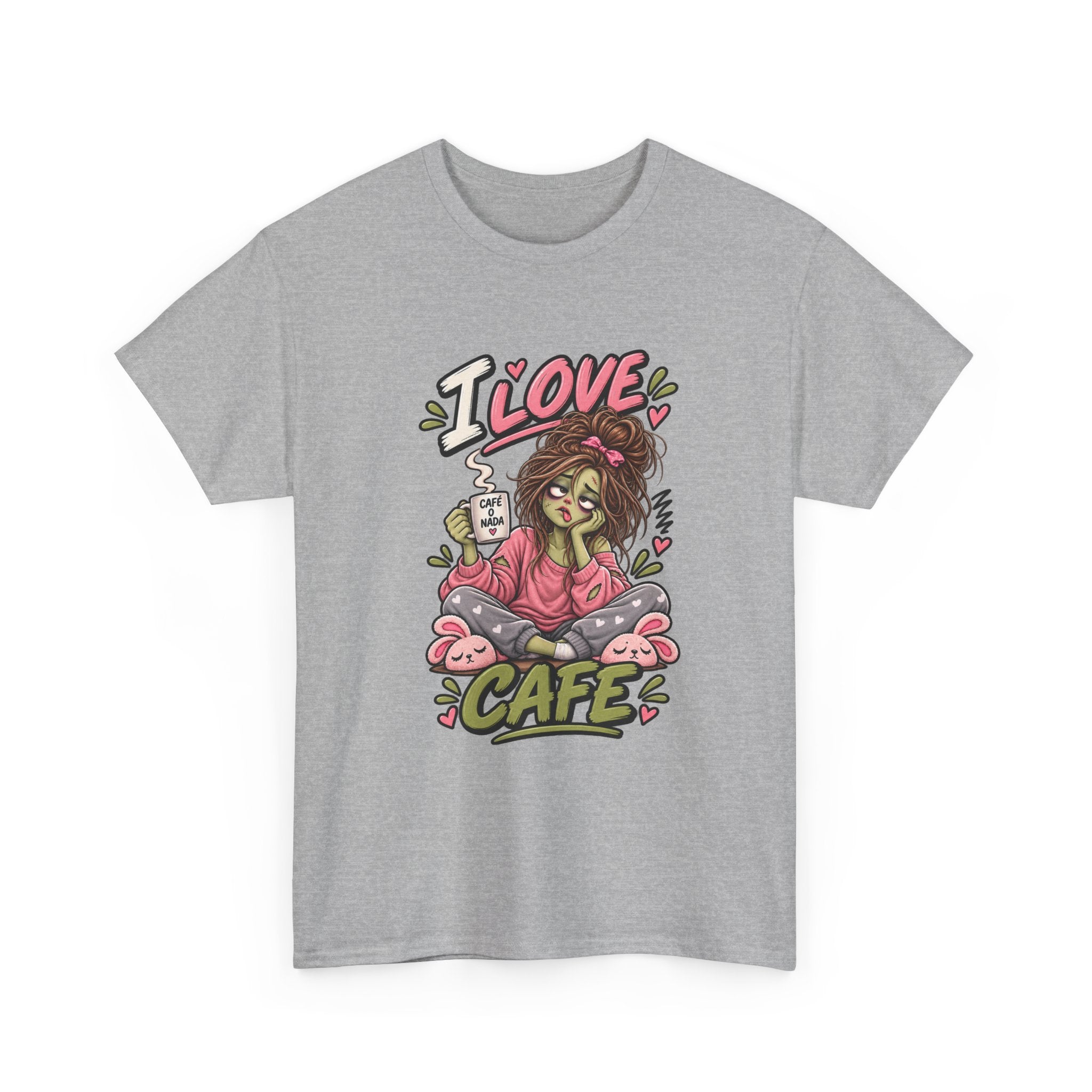 Camiseta "Love cafe" | Frase divertida
