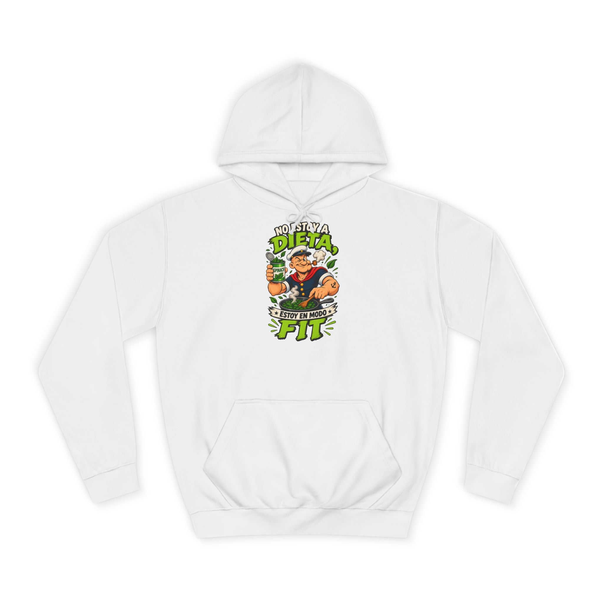 Sudadera "Dieta popeye fit" | Humor con actitud
