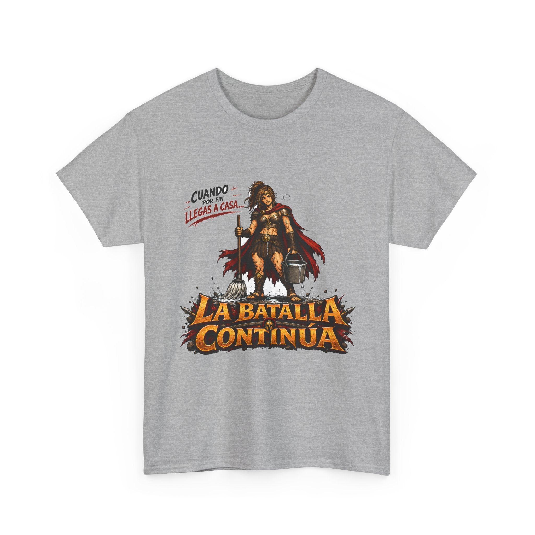 Camiseta "Batalla continua chica" | Frase divertida
