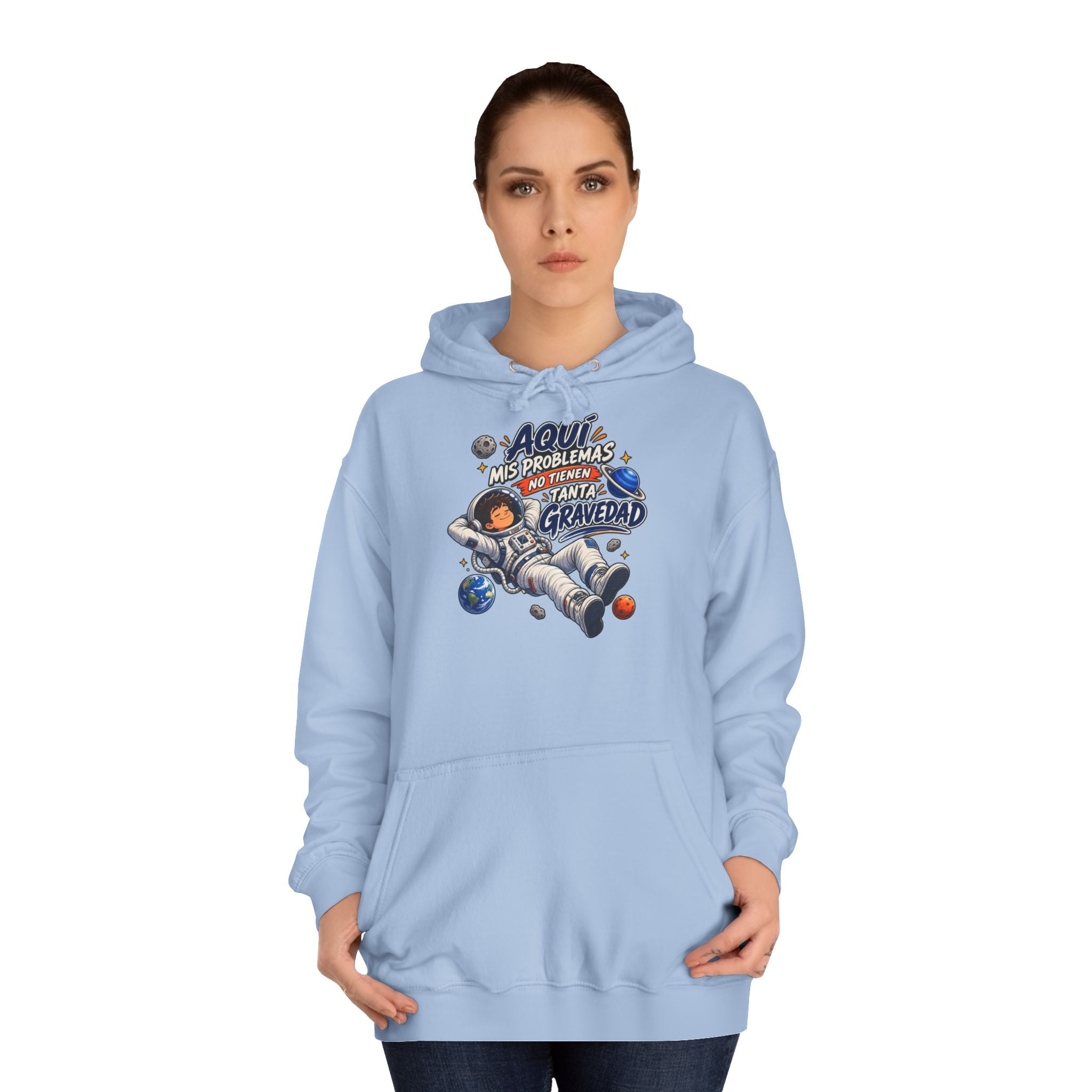 Sudadera "Problemas gravedad chico" | Humor con actitud