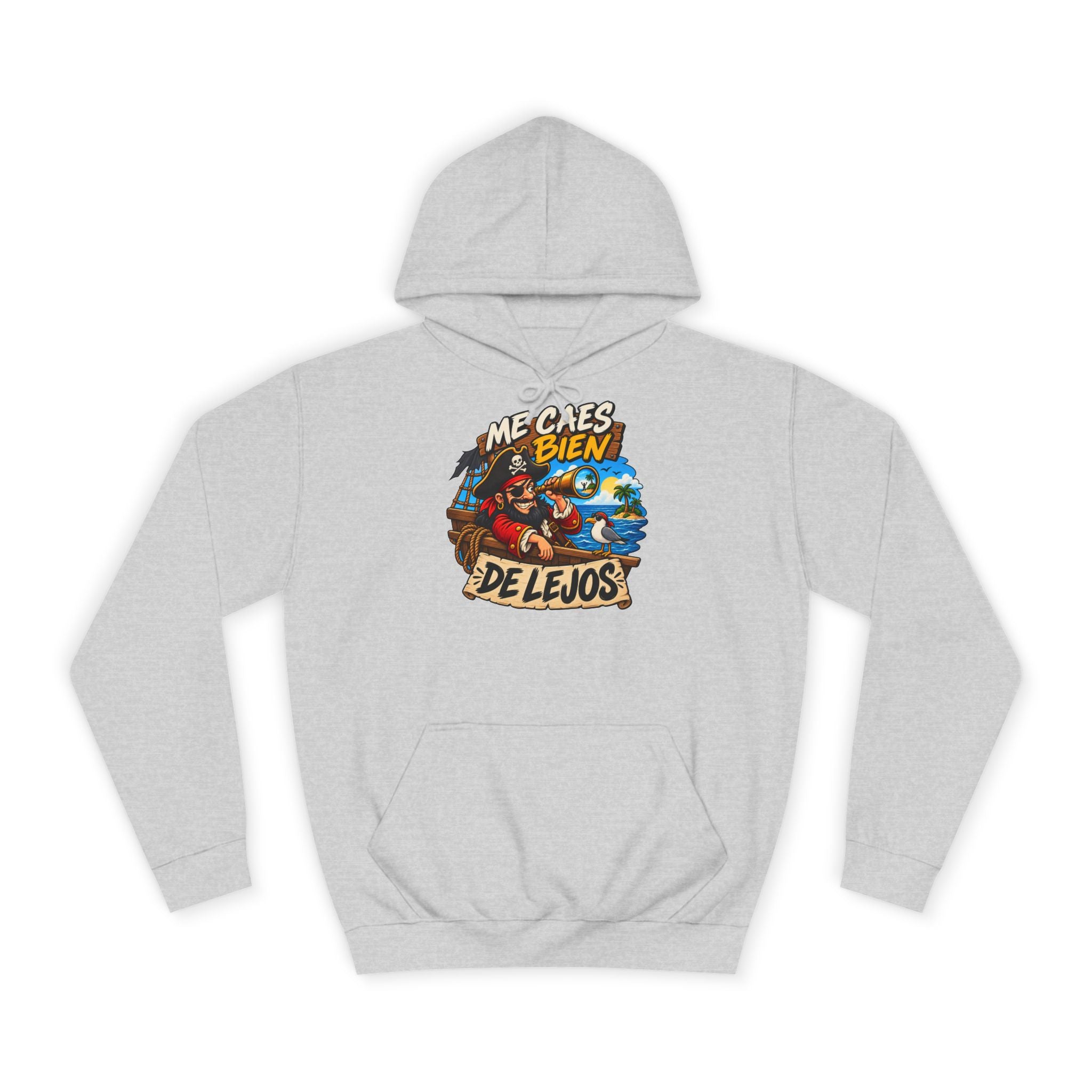 Sudadera "Caes bien de lejos" | Humor con actitud