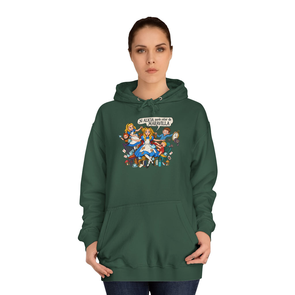 Sudadera "Alicia sin maravilla" | Humor con actitud
