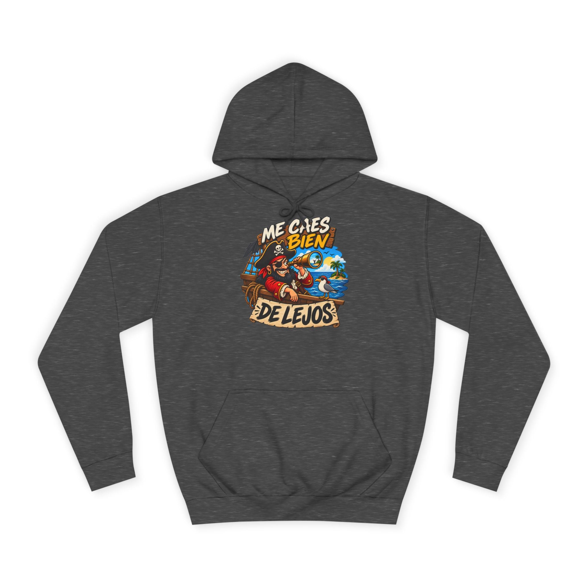 Sudadera "Caes bien de lejos" | Humor con actitud