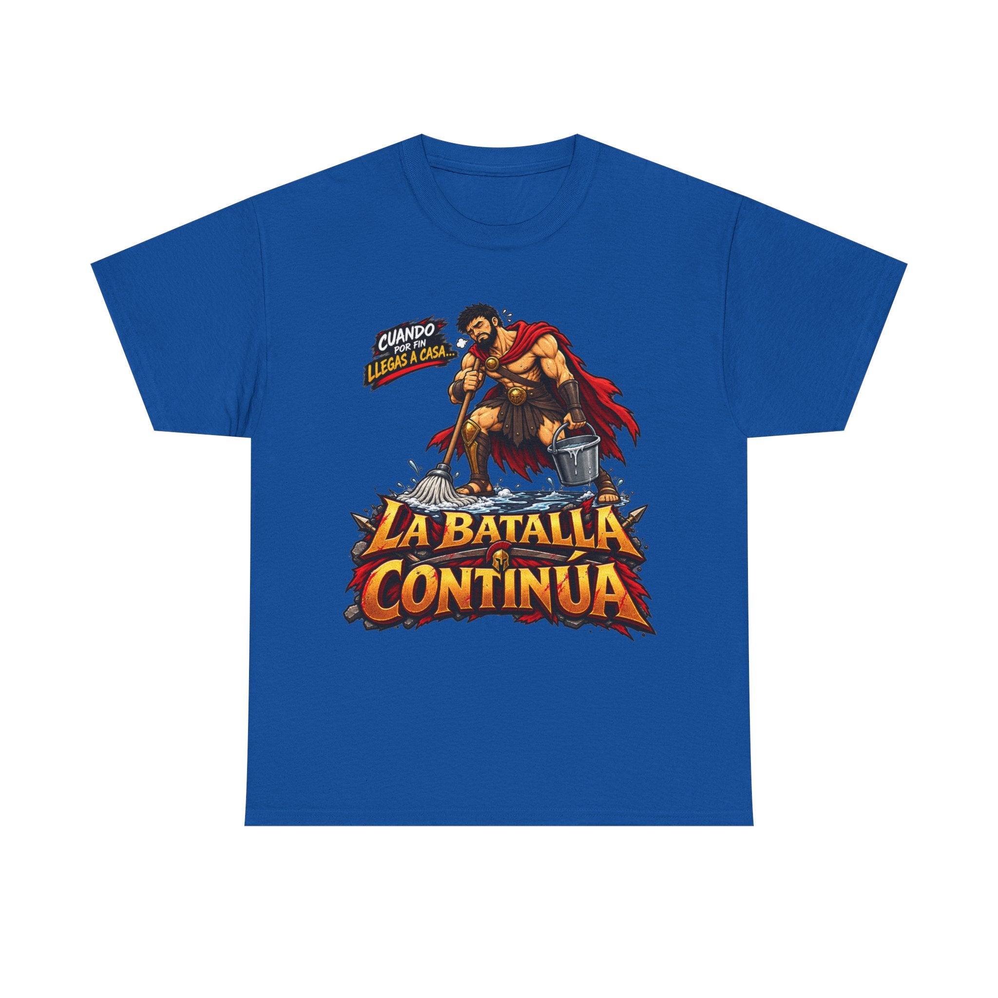 Camiseta "Batalla continua chico" | Frase divertida
