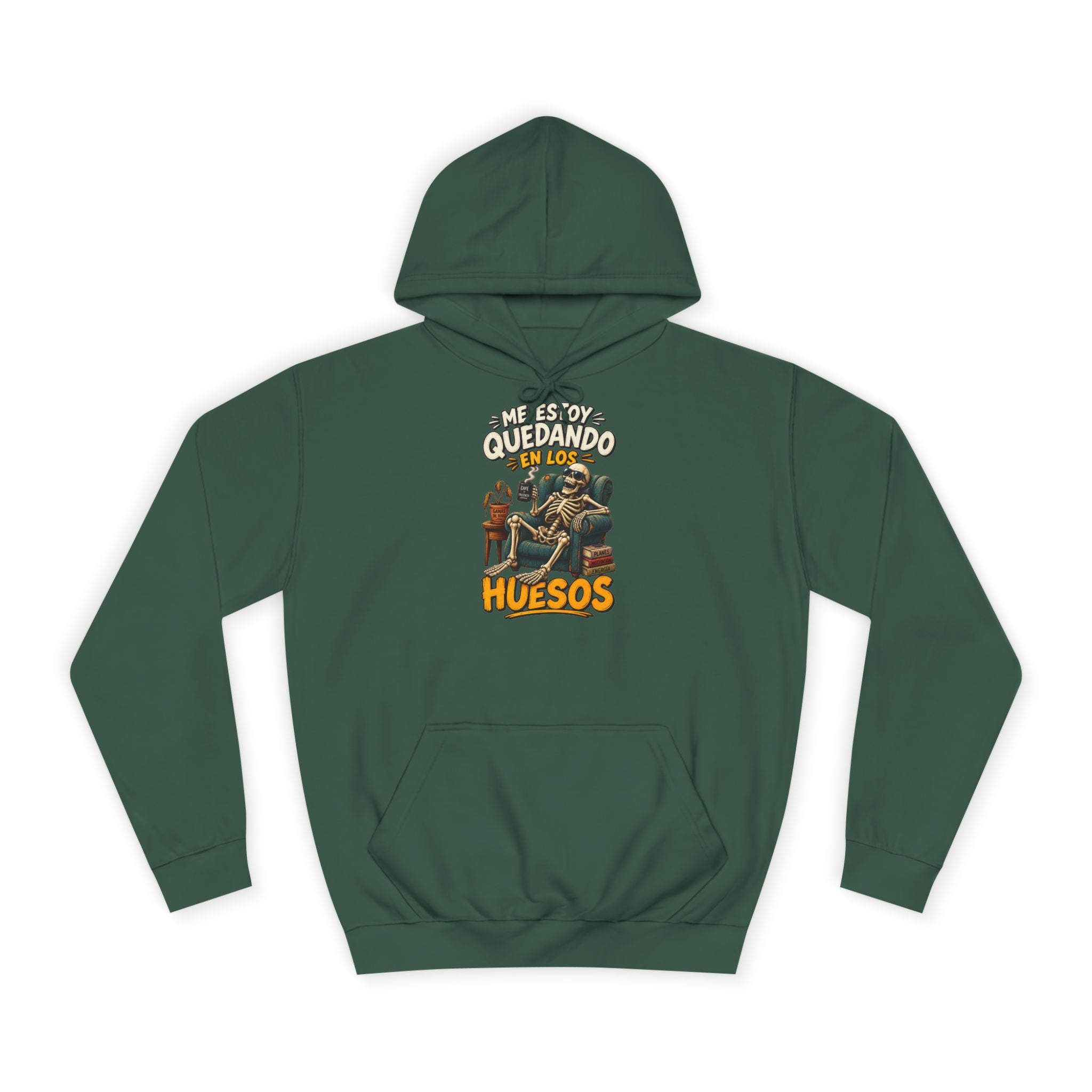 Sudadera "Quedando en los huesos" | Humor con actitud