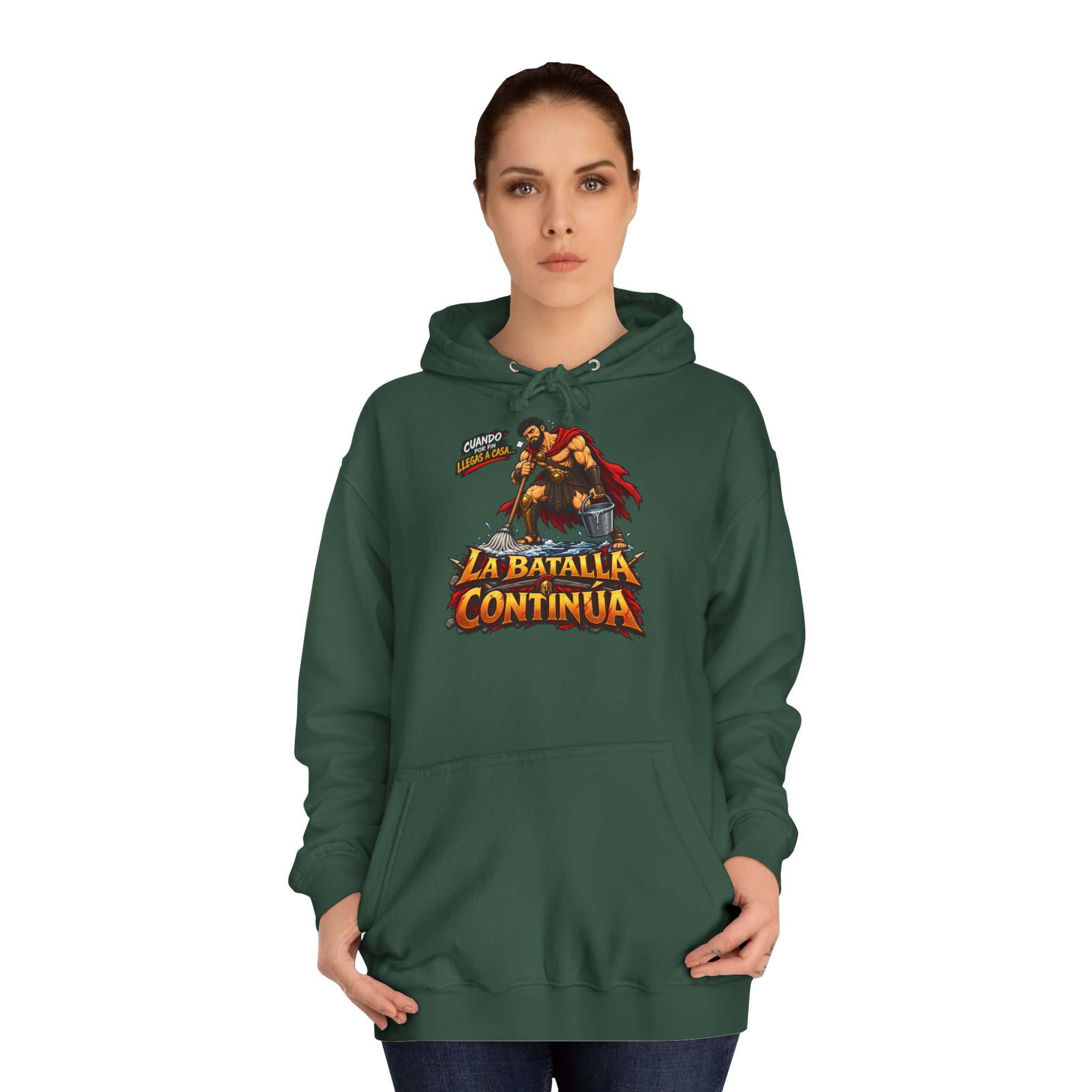 Sudadera "Batalla continua chico" | Humor con actitud