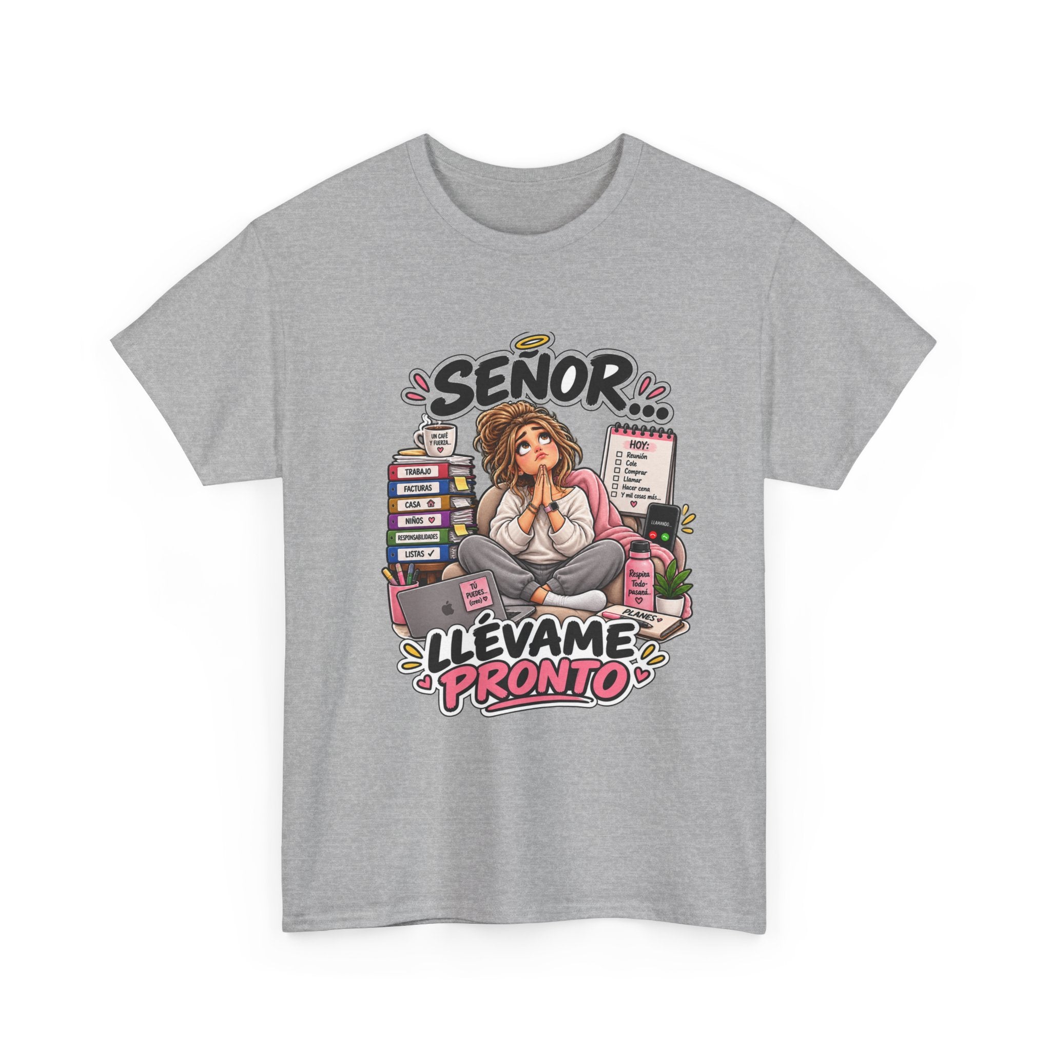 Camiseta "Señor pronto chica" | Frase divertida