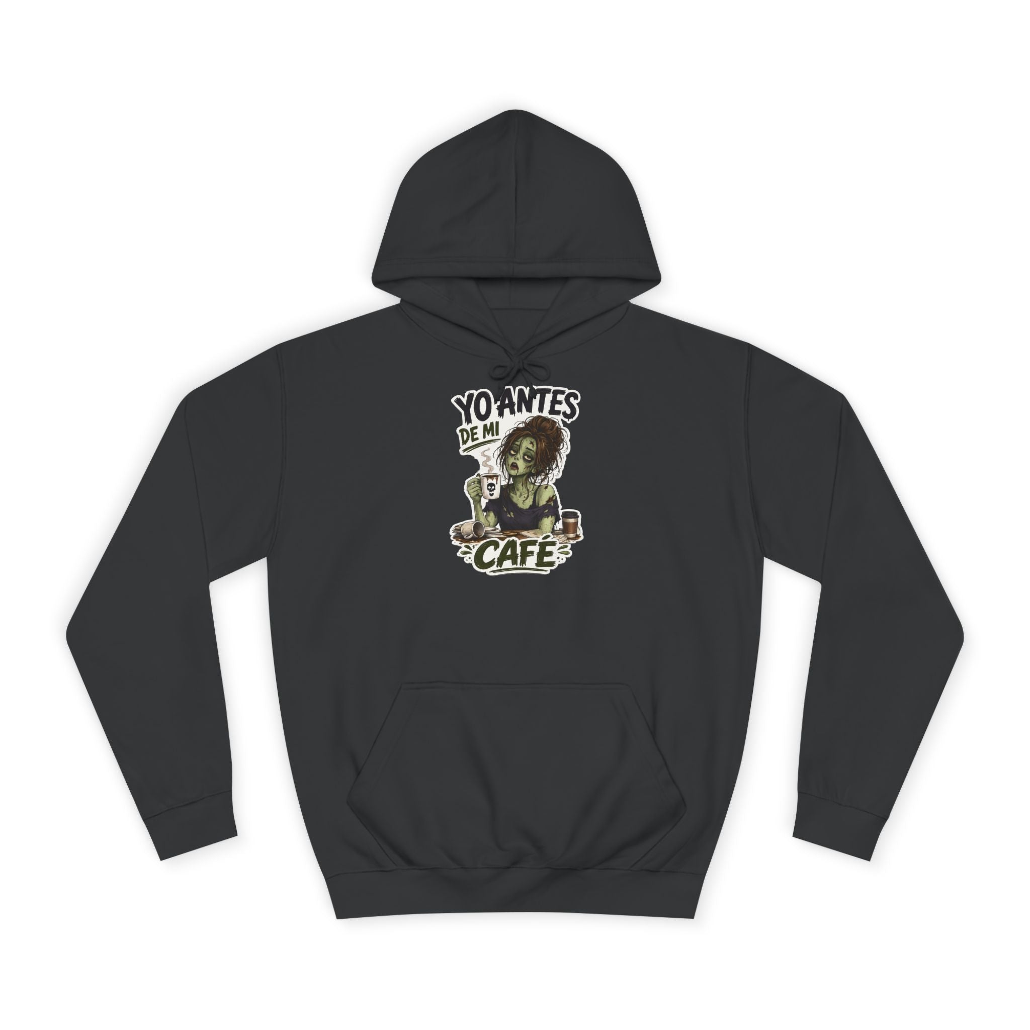 Sudadera "Antes de cafe chica" | Humor con actitud
