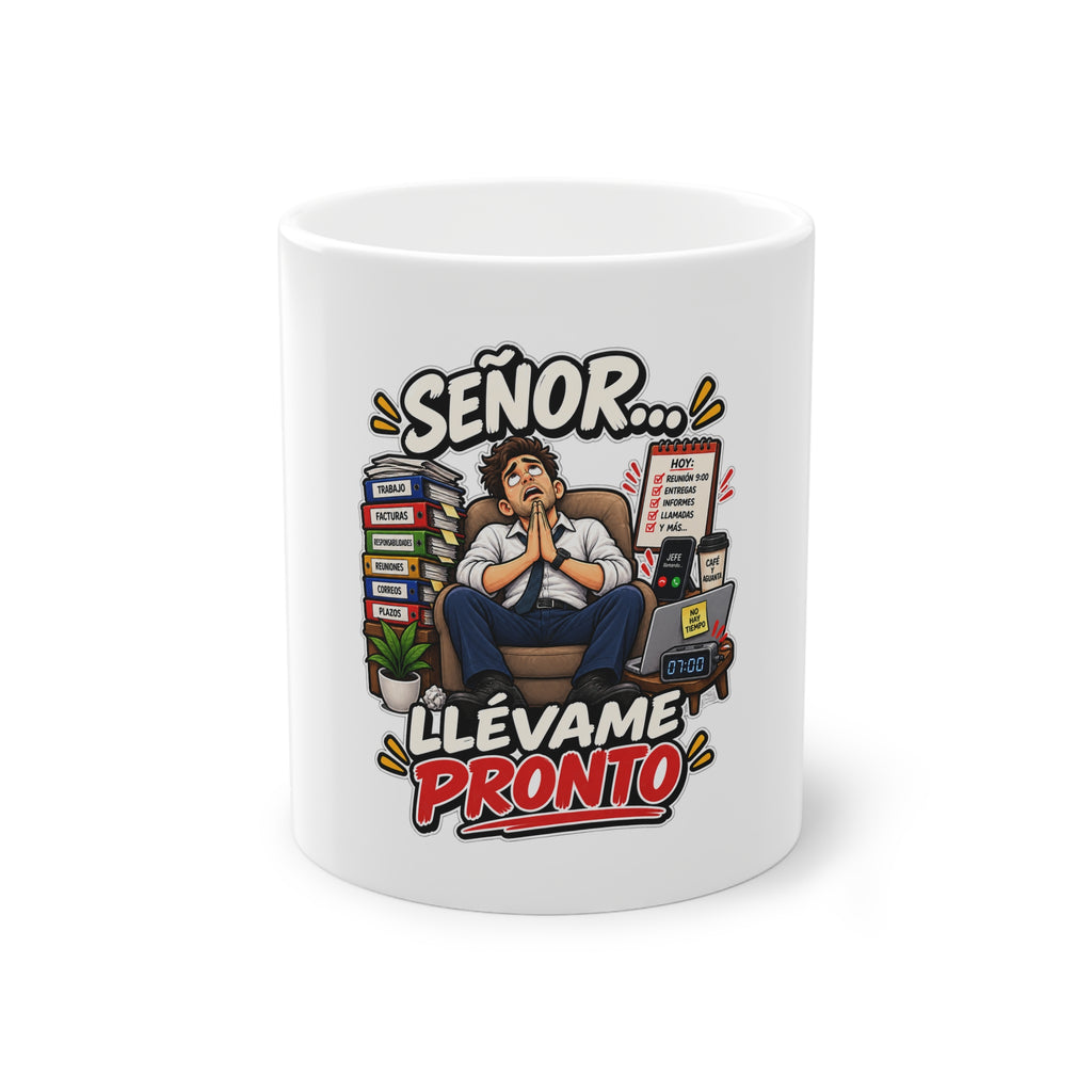 Taza "Señor pronto chico" | Regalo divertido