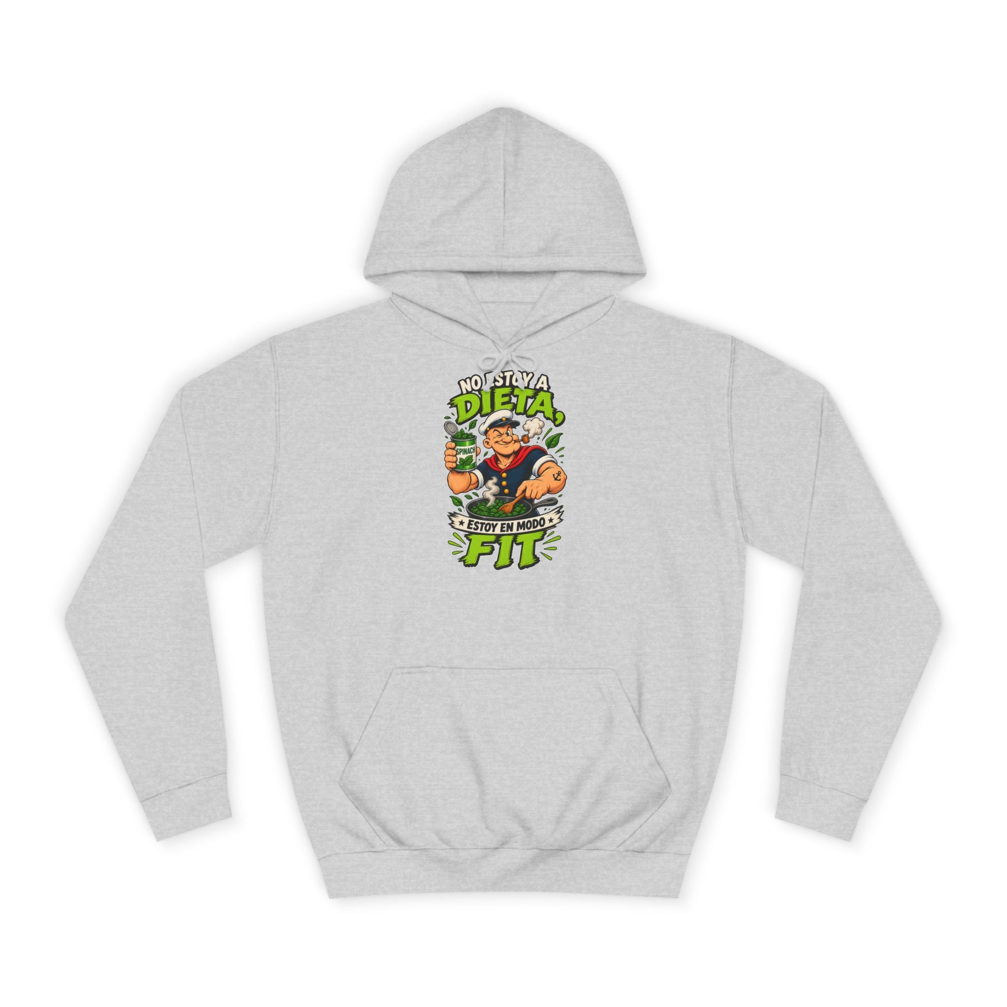 Sudadera "Dieta popeye fit" | Humor con actitud