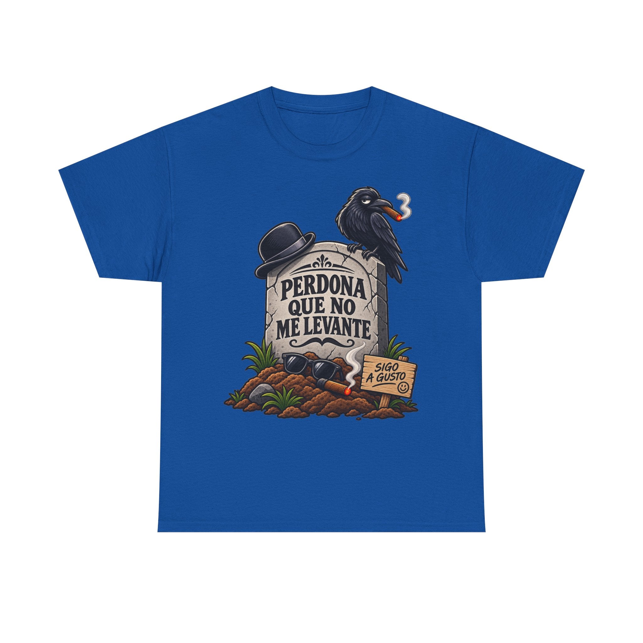 Camiseta "Perdona que no me levante" | Frase divertida